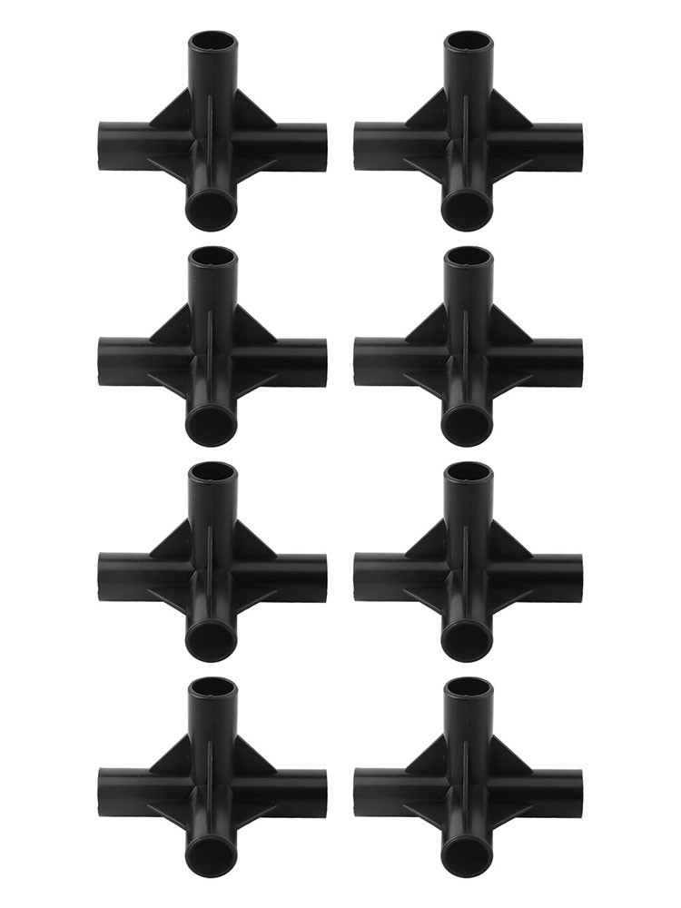 For DIY PVC Pipe Fittings Set of 8 for Greenhouse and Plant Support Frames - Picture 40 of 51
