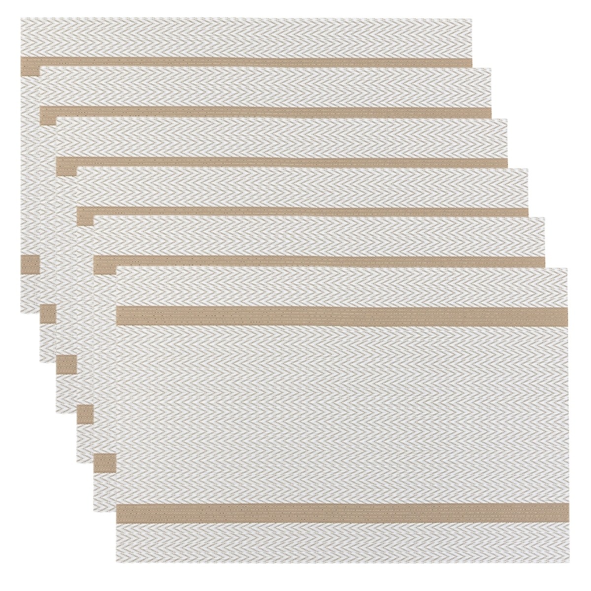 Easily Roll Up Six Piece Placemat Set for Convenient Storage Solutions - Picture 32 of 33