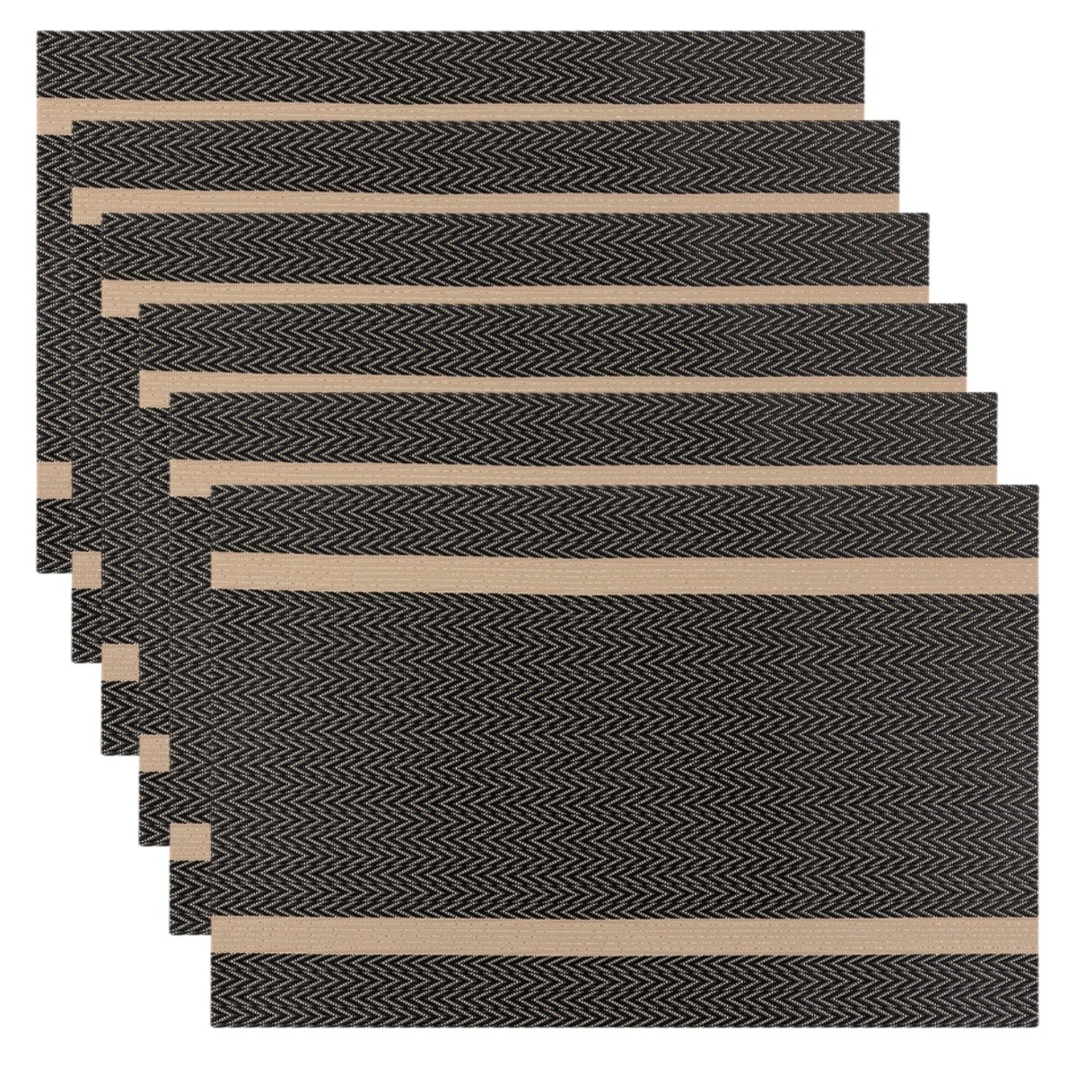 Easily Roll Up Six Piece Placemat Set for Convenient Storage Solutions - Picture 33 of 33
