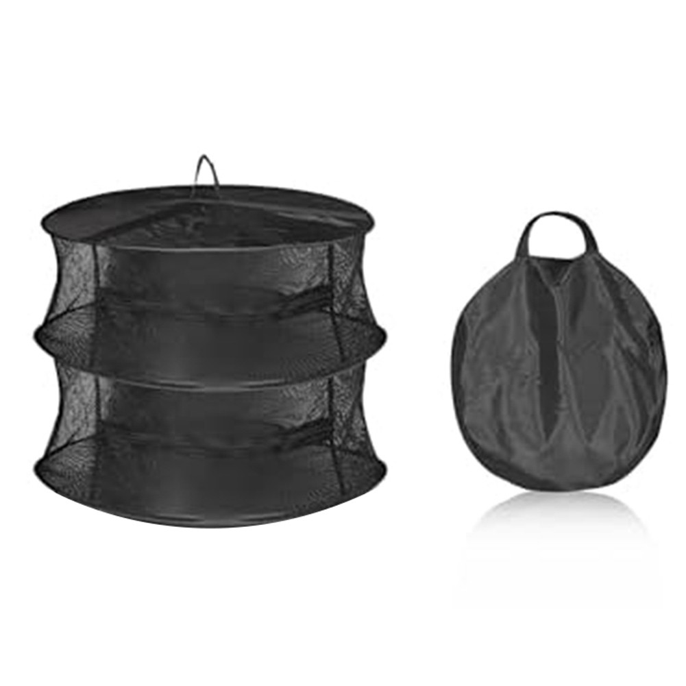 Outil 2024 de Jardin Portable Multi Niveaux Herbal Séchage Maille avec Fermeture Éc