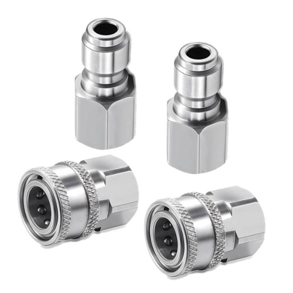 Stainless Steel Connector Set for Professional and Home Cleaning Needs
