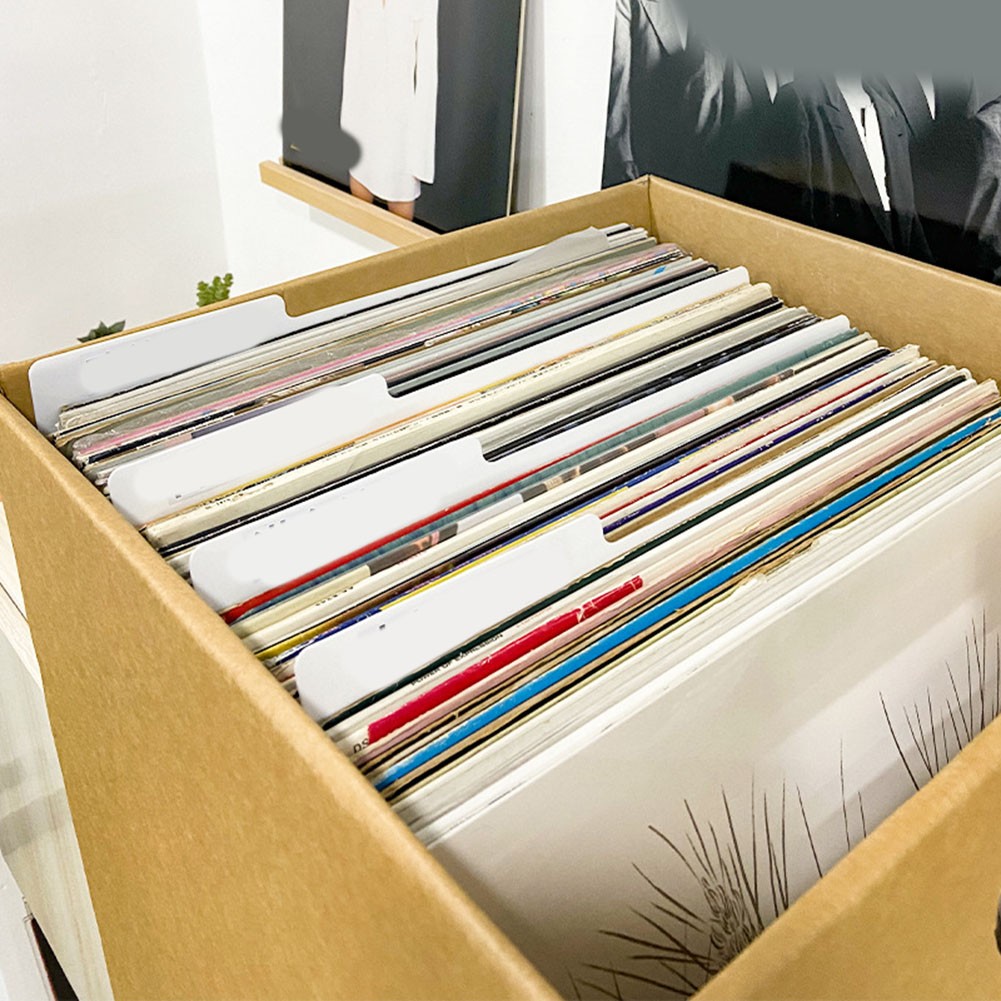 Effizientes Sortieren Ihrer CDs und für Schallplatten mit Alphabet Karteikarten - Bild 21 von 25