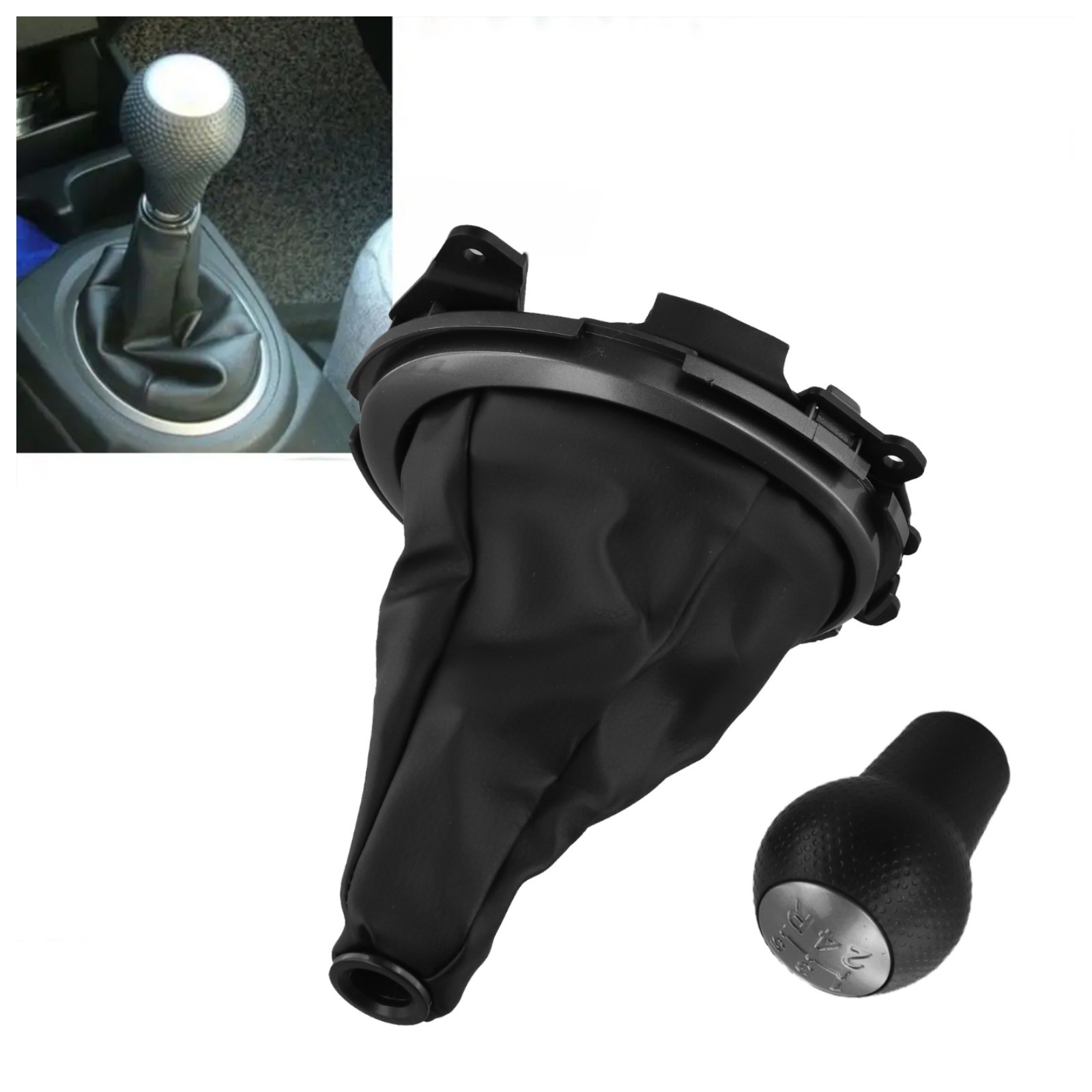 Staubdichter Design Schalthebel mit Lederbezug achats für Fahrzeuge