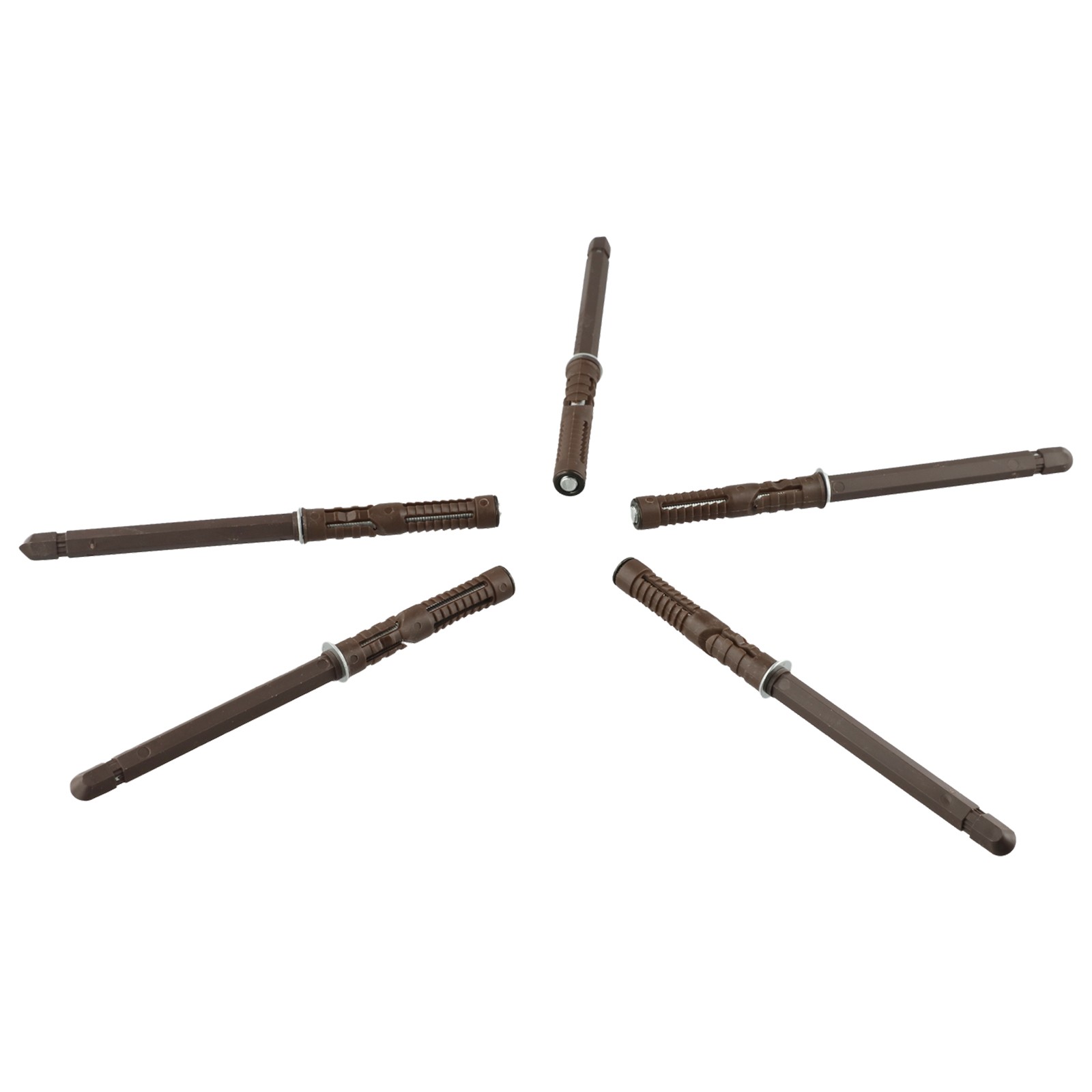 Invisible Shelf Partitioning System with Robust Load Capacity Pack of 5