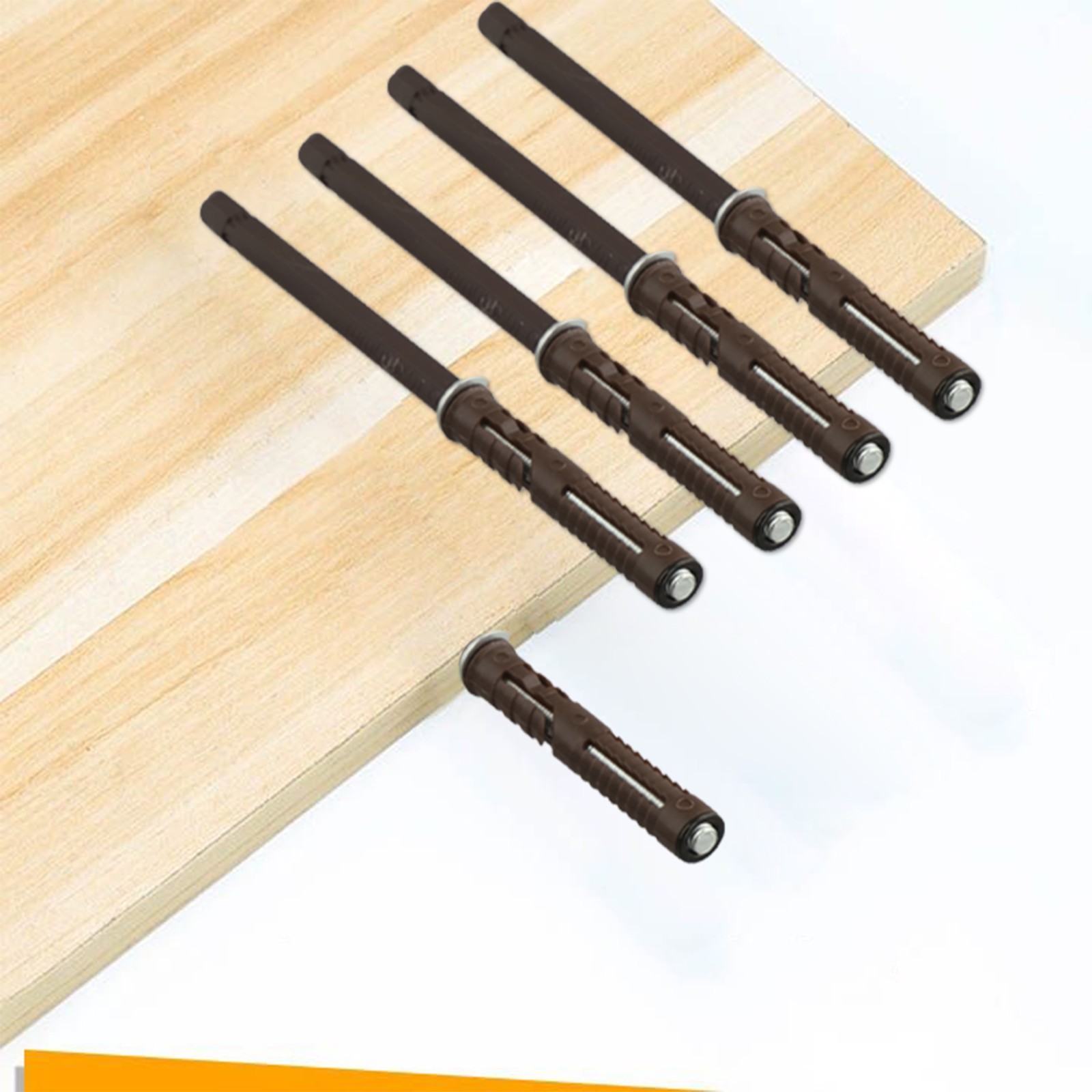 Invisible Shelf Partitioning System with Robust Load Capacity Pack of 5