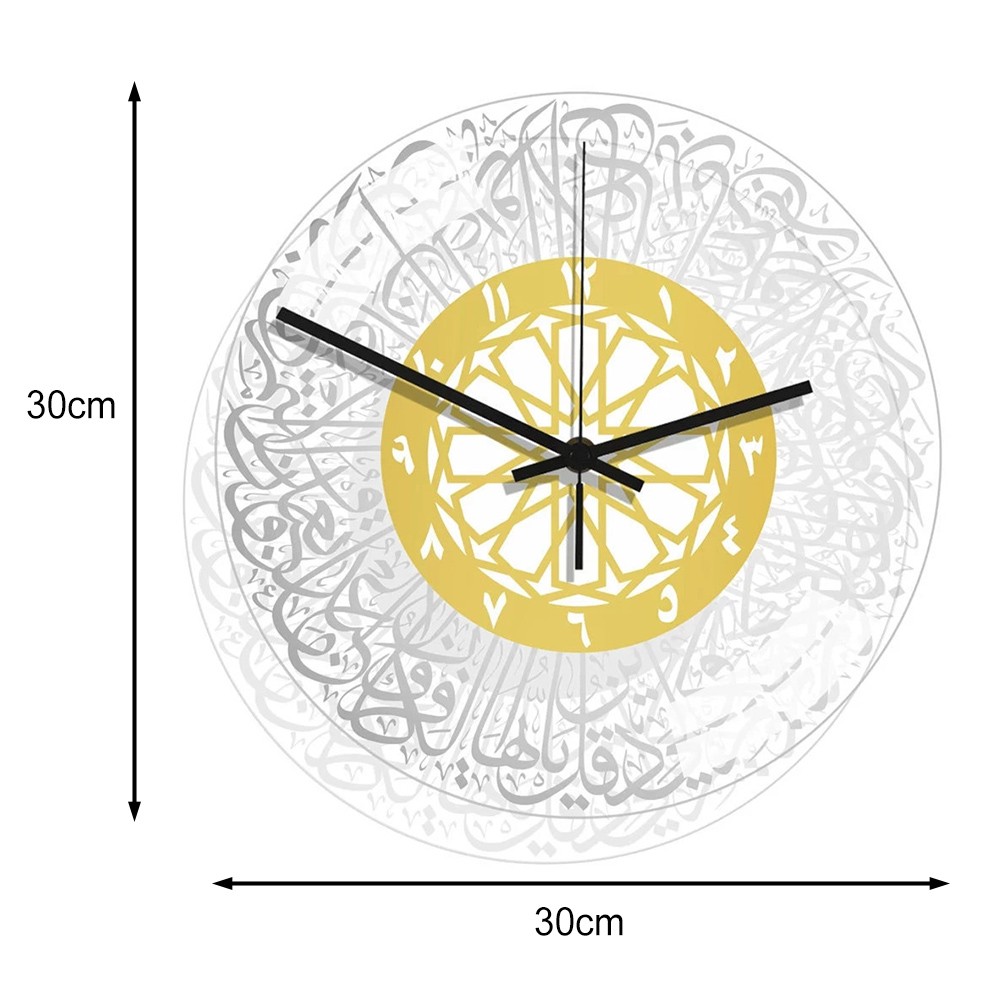 Acrylic Mirror Clocks with Elegant Design Perfect for Living Room Decor - Picture 28 of 59