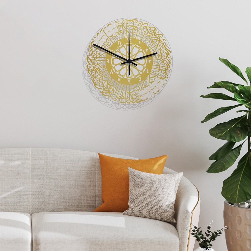 Acrylic Mirror Clocks with Elegant Design Perfect for Living Room Decor - Picture 17 of 59
