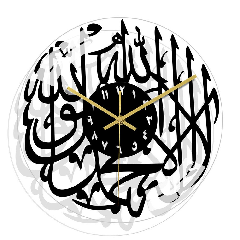 Trendy Wall Mounted Acrylic Clock Enhances the Decor of Any Room Instantly