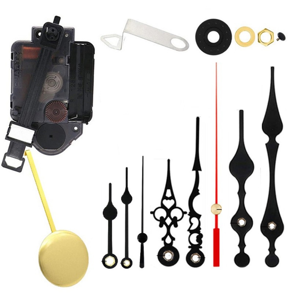 Customizable Pendulum Clock Mechanism Replacement Set for Wall Clocks 23mm