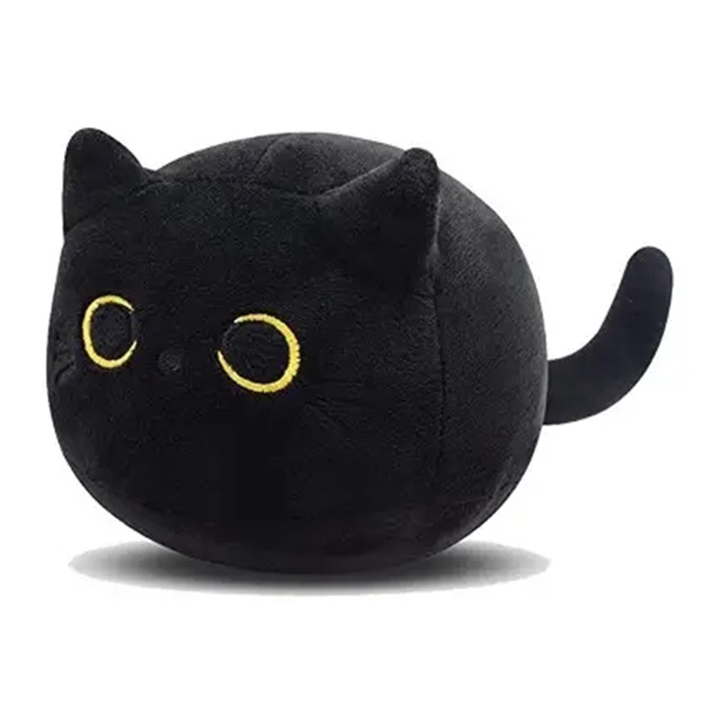 Charming Soft Toy Pillows Featuring a Cute Black Cat Design at 16 Inches - Picture 17 of 29