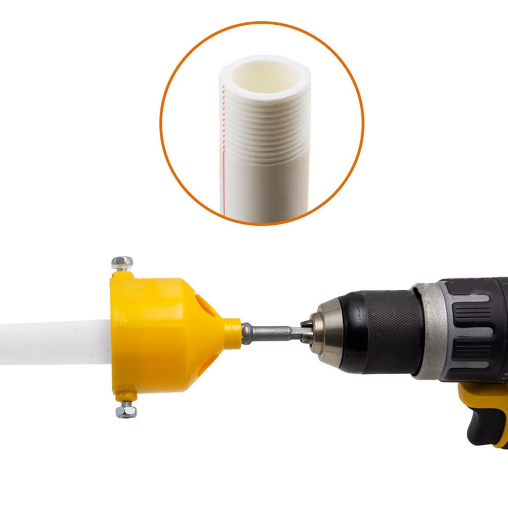 Robust Pipe Threading Kit with Convenient Buckle Design for Electric Drills - Picture 22 of 48