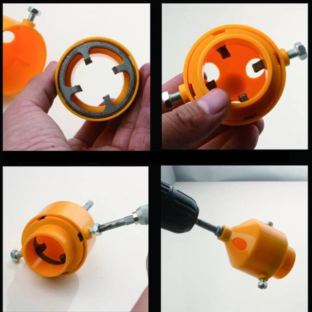 Robust Pipe Threading Kit with Convenient Buckle Design for Electric Drills - Picture 28 of 48