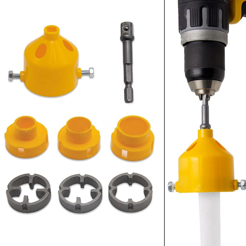 Robust Pipe Threading Kit with Convenient Buckle Design for Electric Drills - Picture 20 of 48