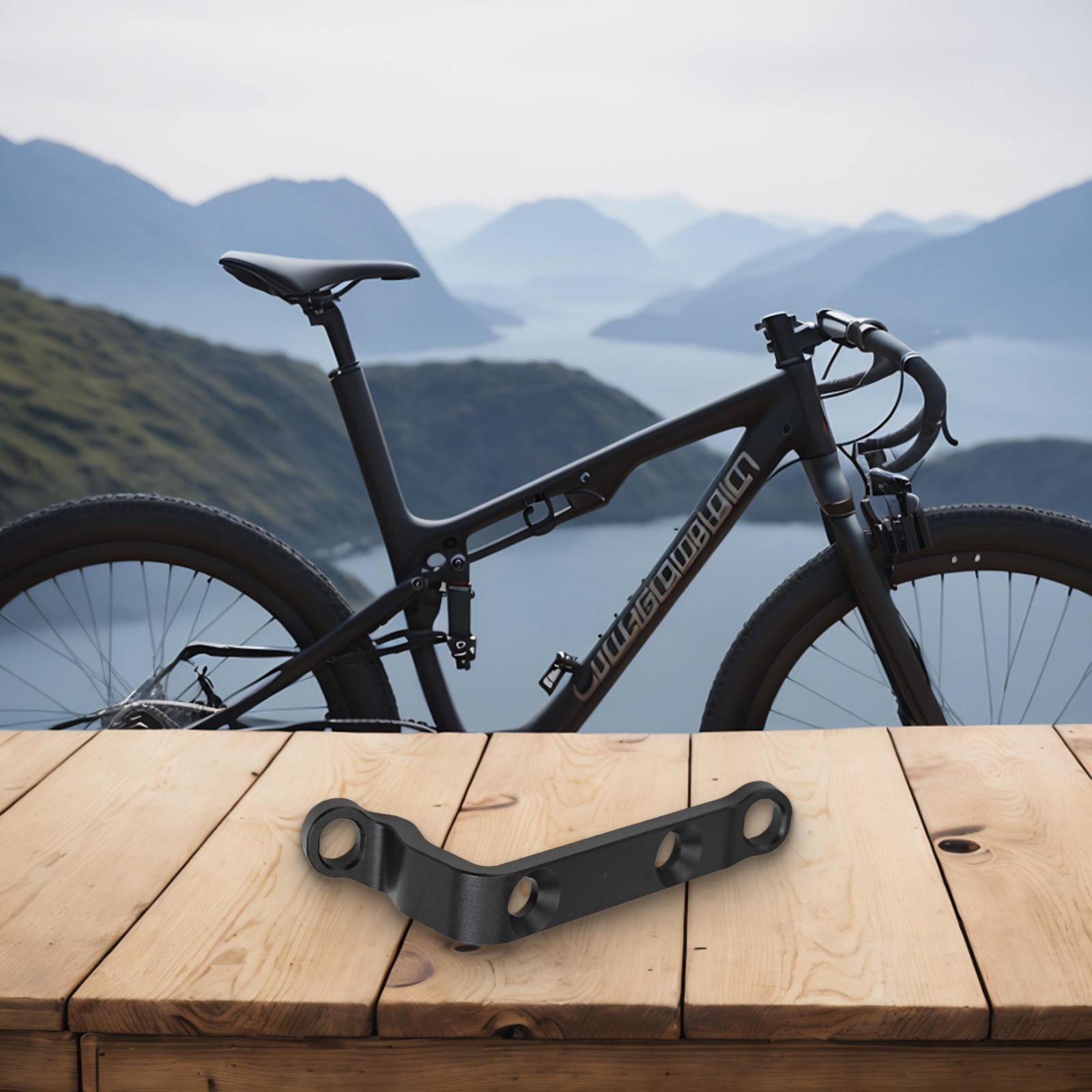 Precision Engineered Aluminium Bike Disc Brake Caliper Adapter Options