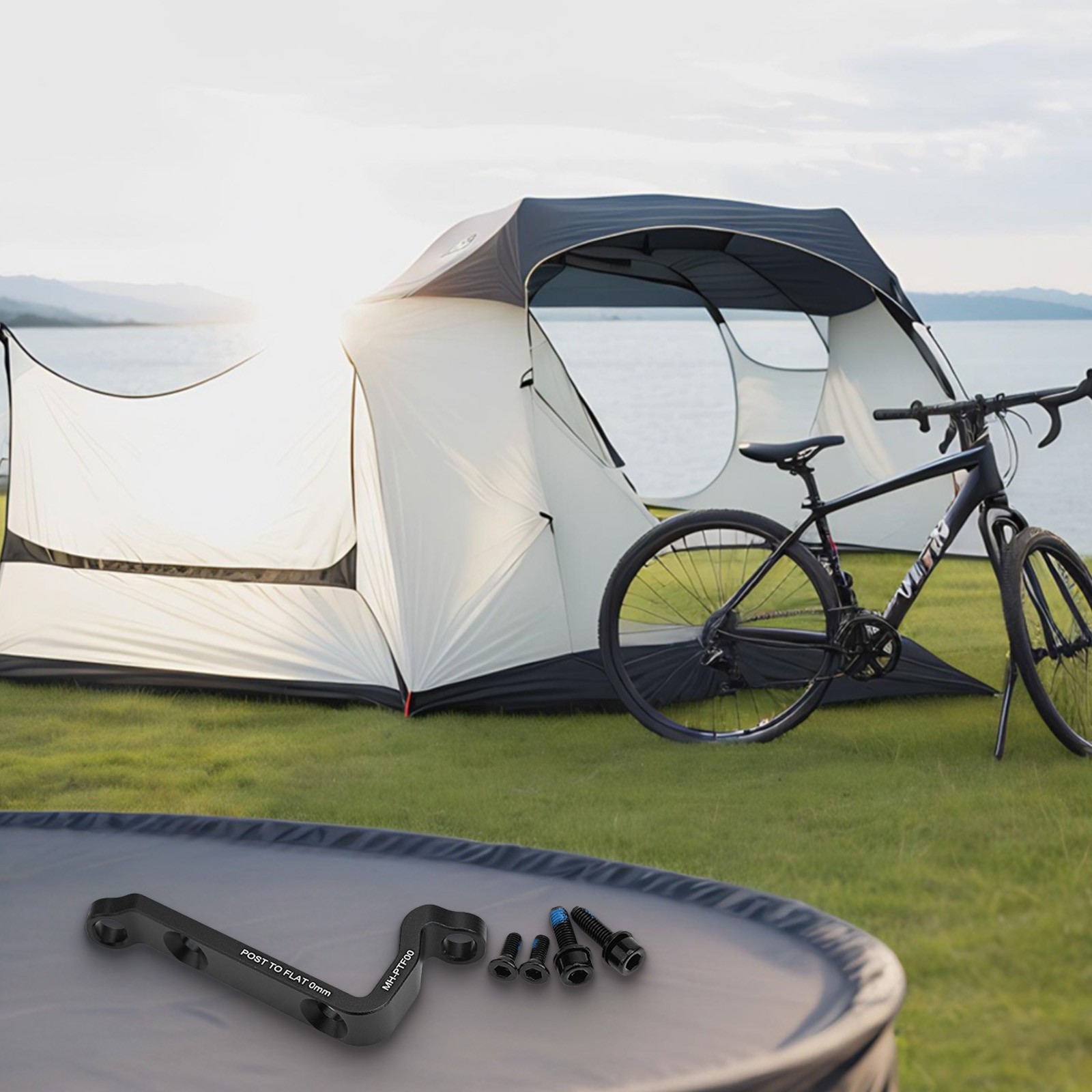 Precision Engineered Aluminium Bike Disc Brake Caliper Adapter Options