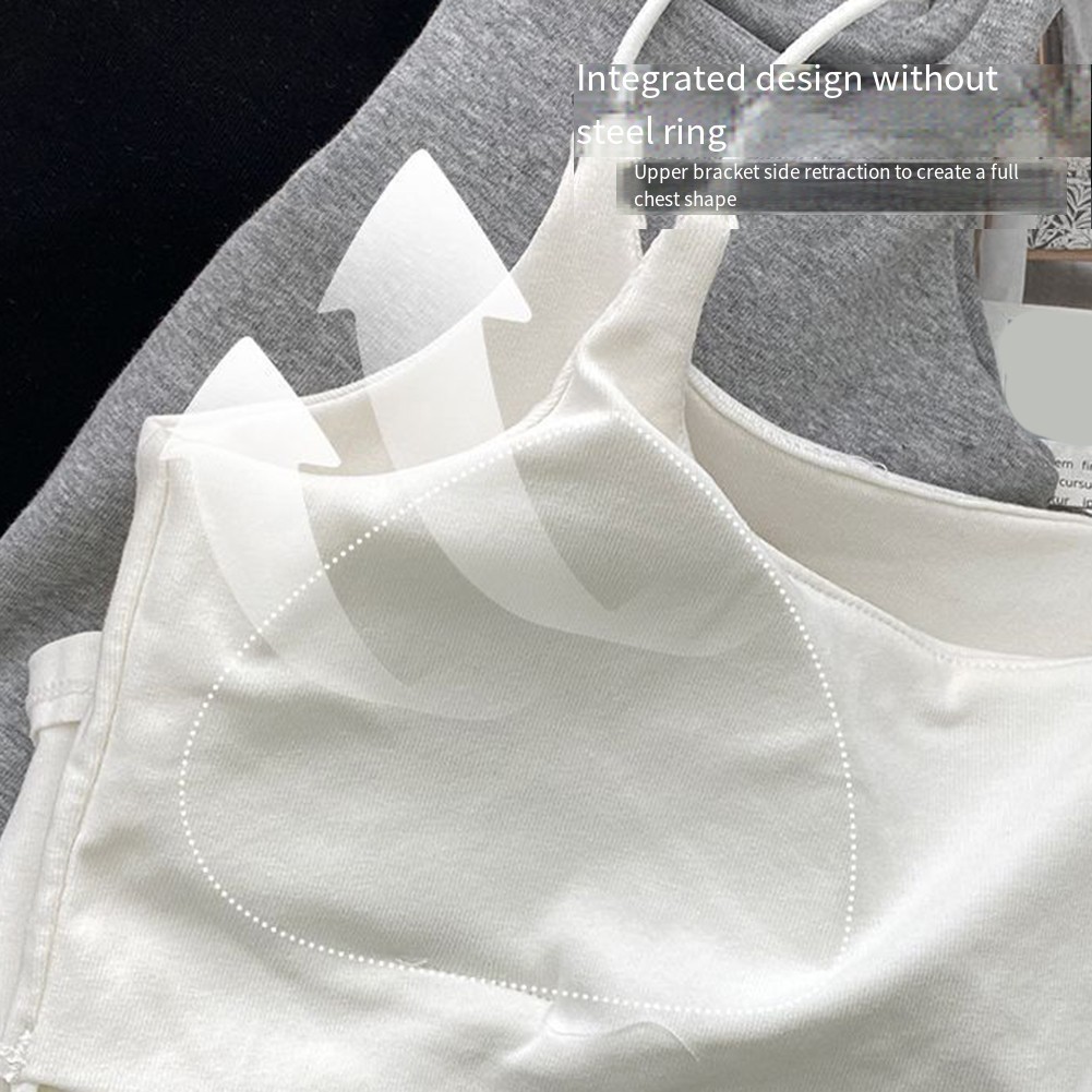 Women's Camisole with Comfortable Strap Bra Pad Perfect for Any Occasion - Picture 20 of 35