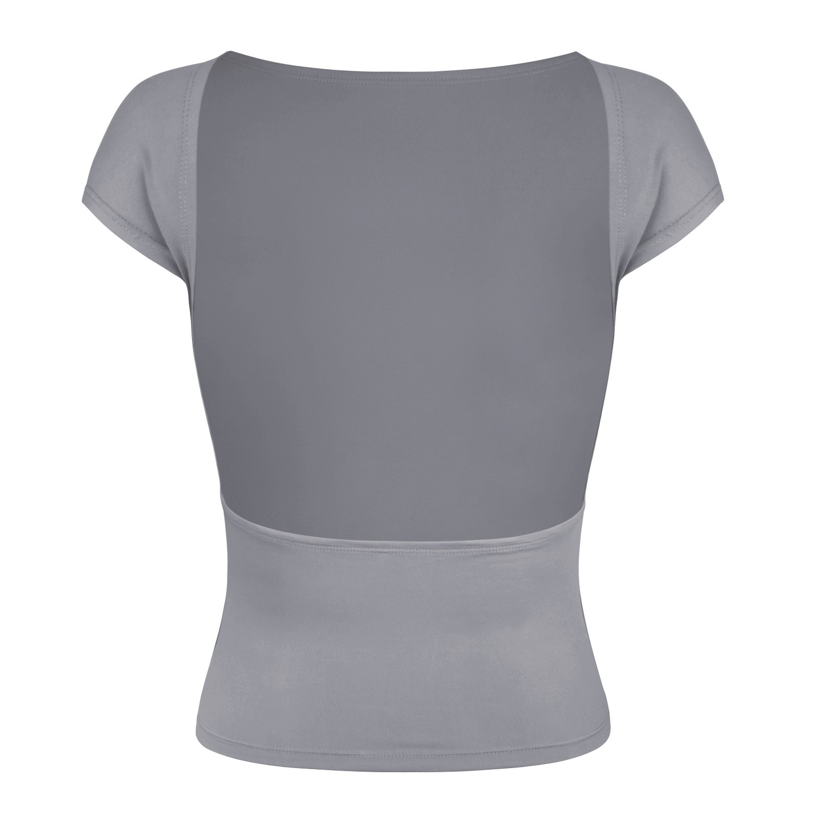 Ladies Lightweight Summer T-Shirt in Y2K Fashion Stylish Backless Design - Picture 16 of 39
