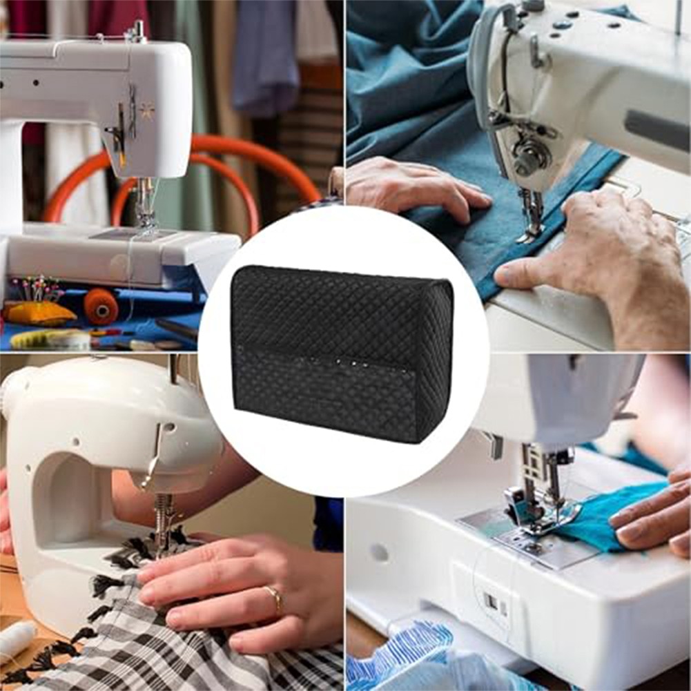 Dust resistant sewing machine cover fitted with tool storage tas - Produktbild 9