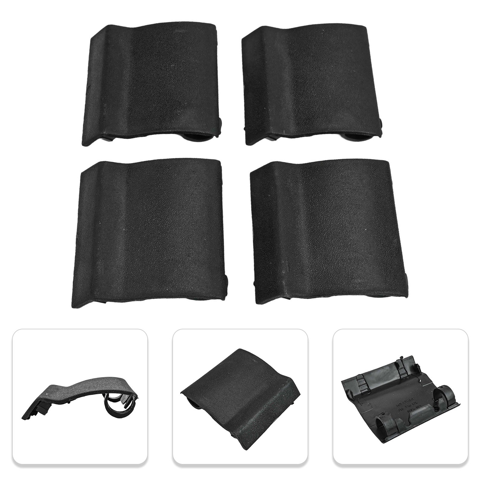 Schwellerabdeckung Blenden Set kompatibel mit für Golf soldes und für Jetta Easy Fitm