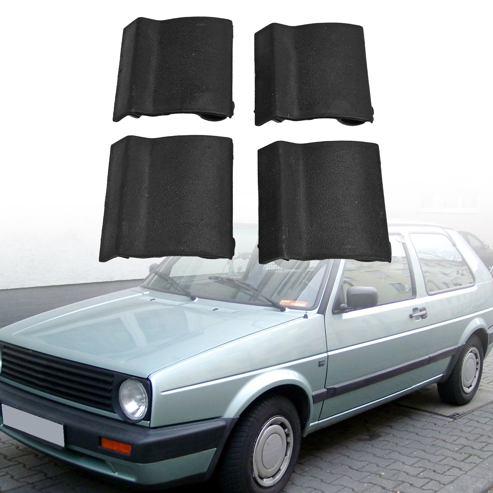 Sill Side Skirt Cap Trim Set Compatible with For Golf and For Jetta For Mk2 - Picture 8 of 12