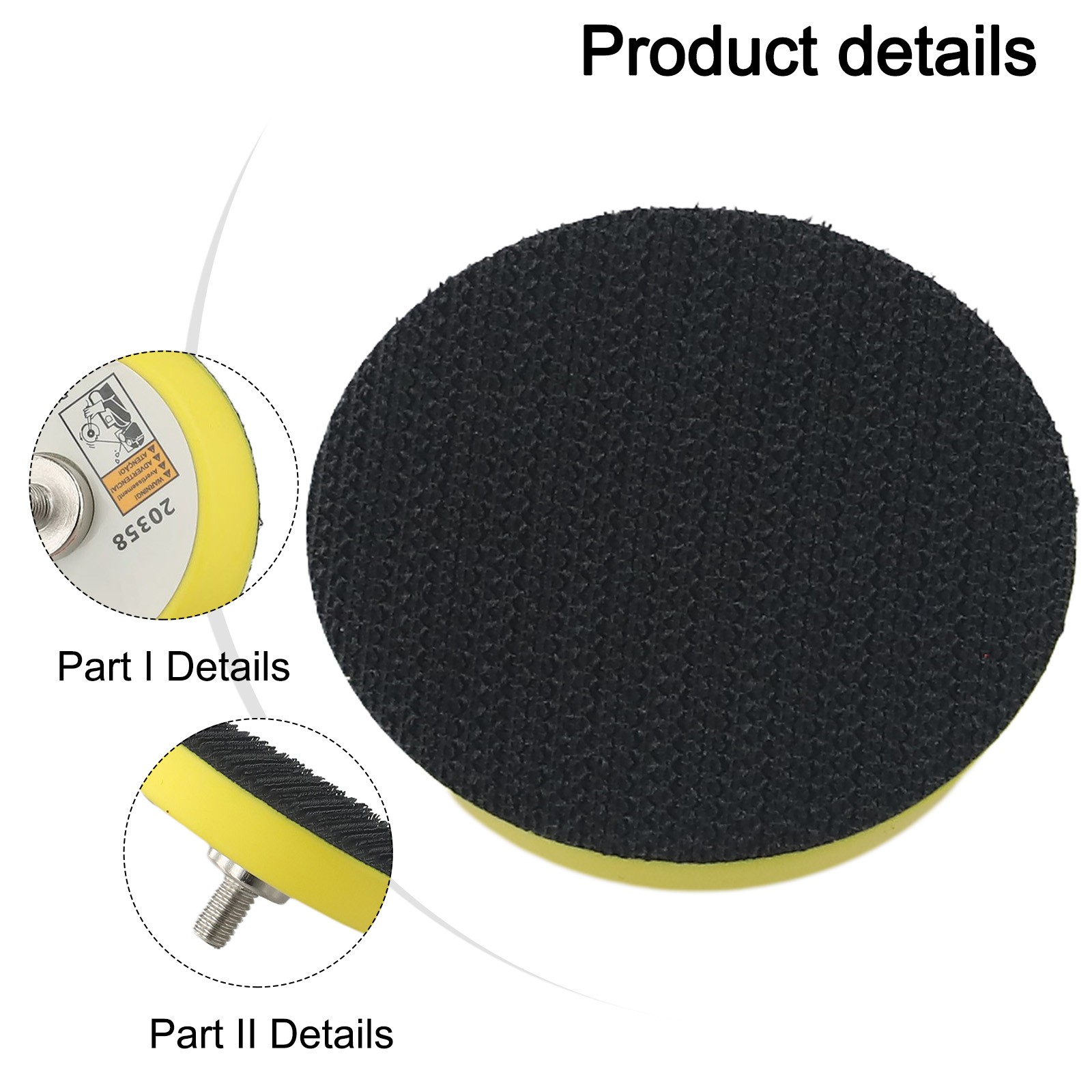 Strong Sander Backing Plate for High Efficiency Grinding and Polishing