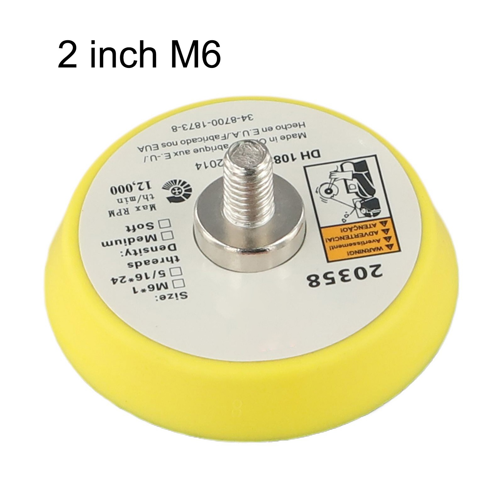 Strong Sander Backing Plate for High Efficiency Grinding and Polishing