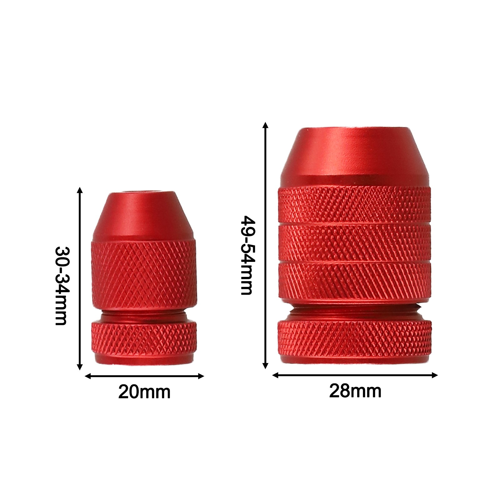 Secure Locking Mechanism Drill Depth Stops for Woodworking Projects 2Pcs