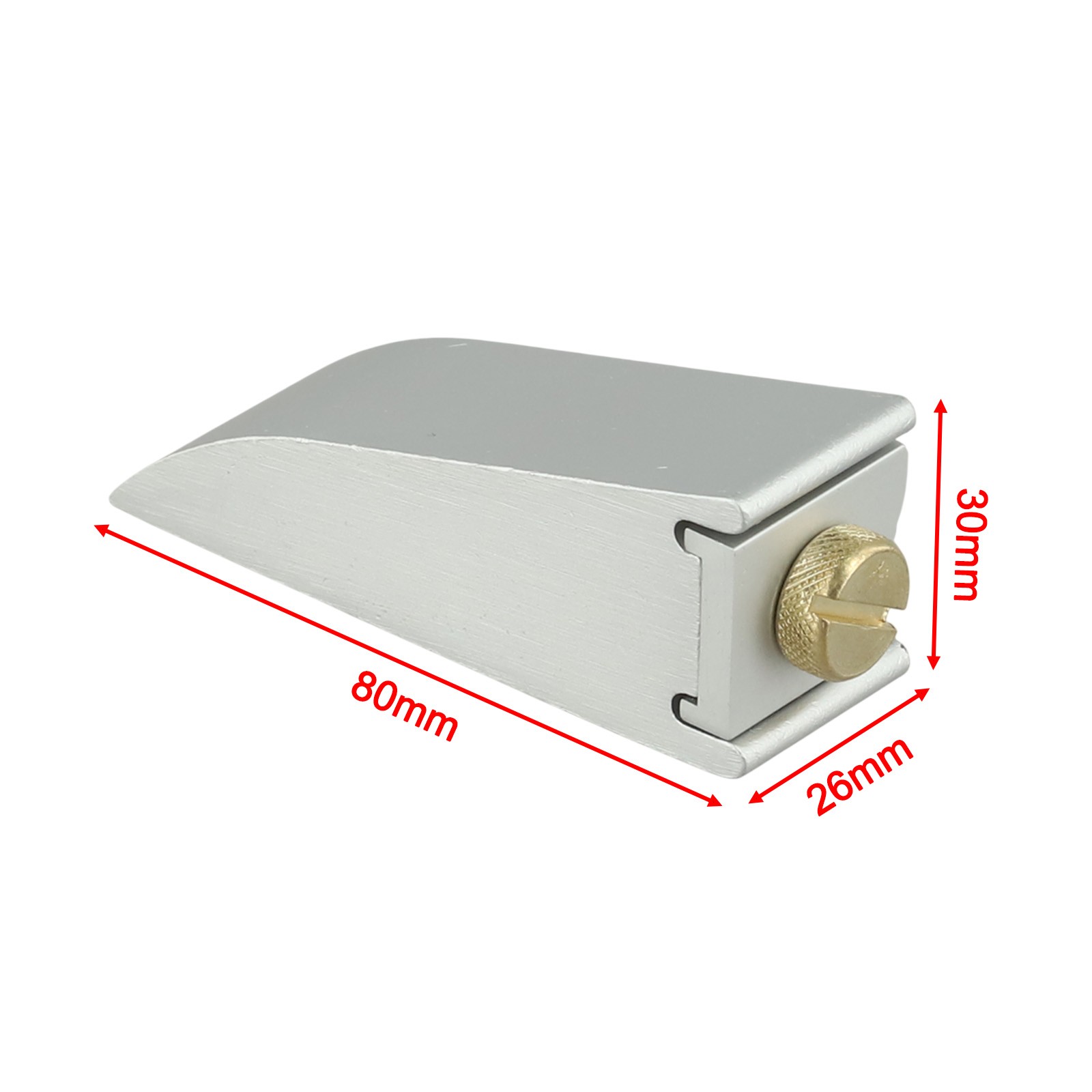Sanding Block Tool with Easy Nut Fixation System for Sandpaper Replacement