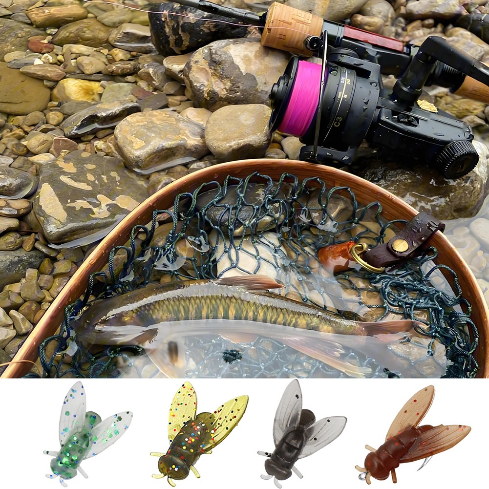 ODS Glide Bait Bionic Appât artificiel articulé avec queue en fibre Poisson bleuet (couleur 02 ODS Glide Bait Bionic Appât artificiel articulé avec queue en fibre Poisson bleuet (couleur 02