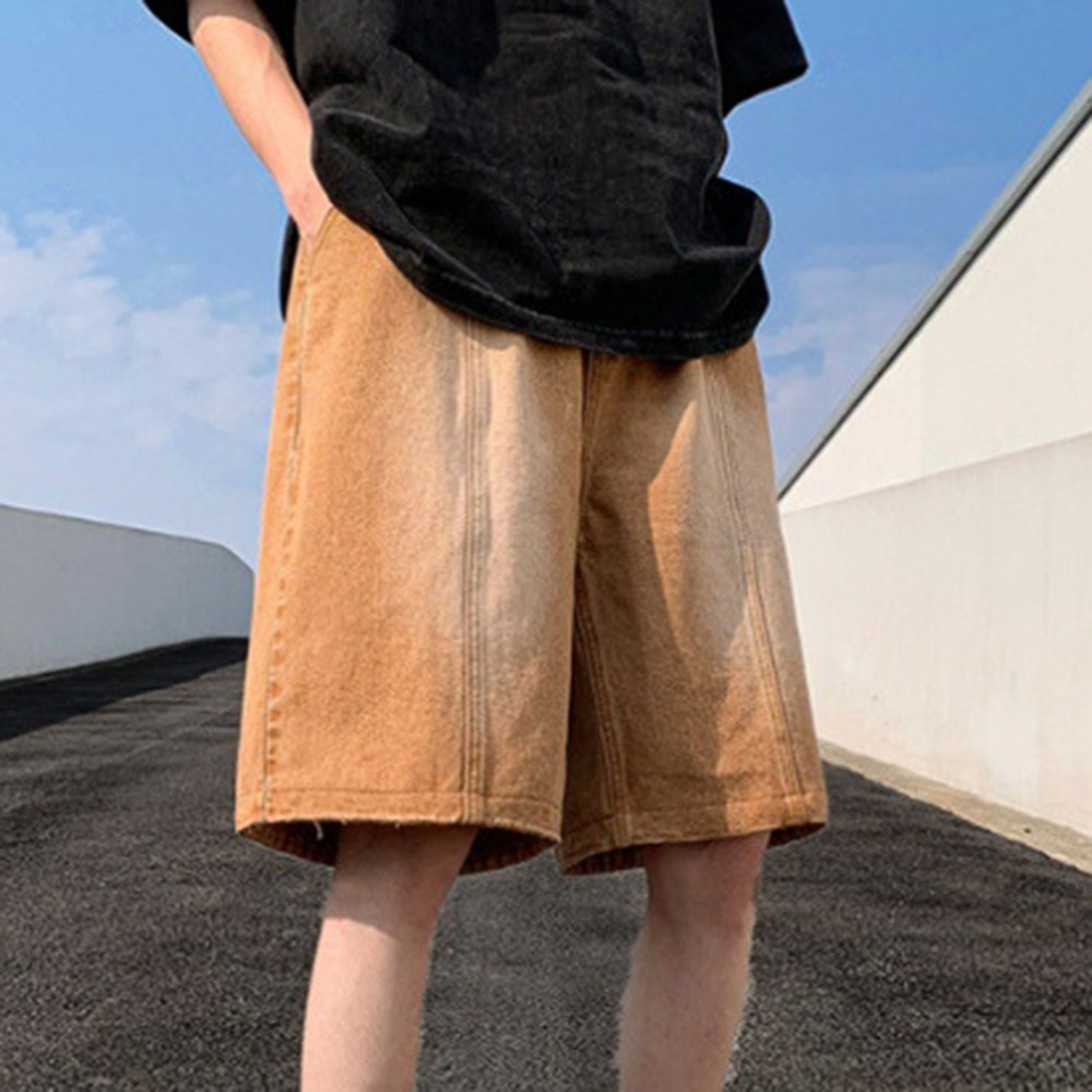 Schlanke und stilvolle Vintage Fünf-Punkt-Jeans-Shorts für warmes Wetter für - Bild 17 von 47