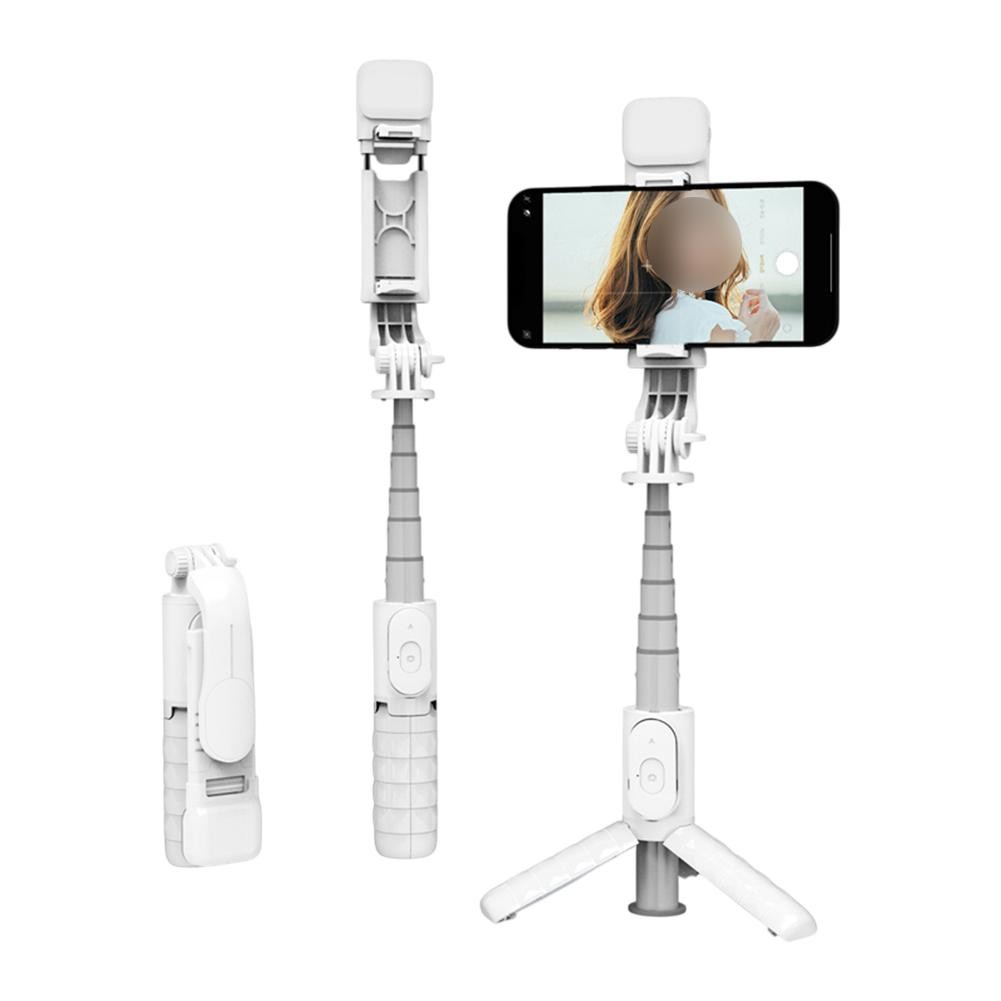 Multifunktionales Selfie Stativ mit integriertem Licht und Fernbedienung - Photo 14/14