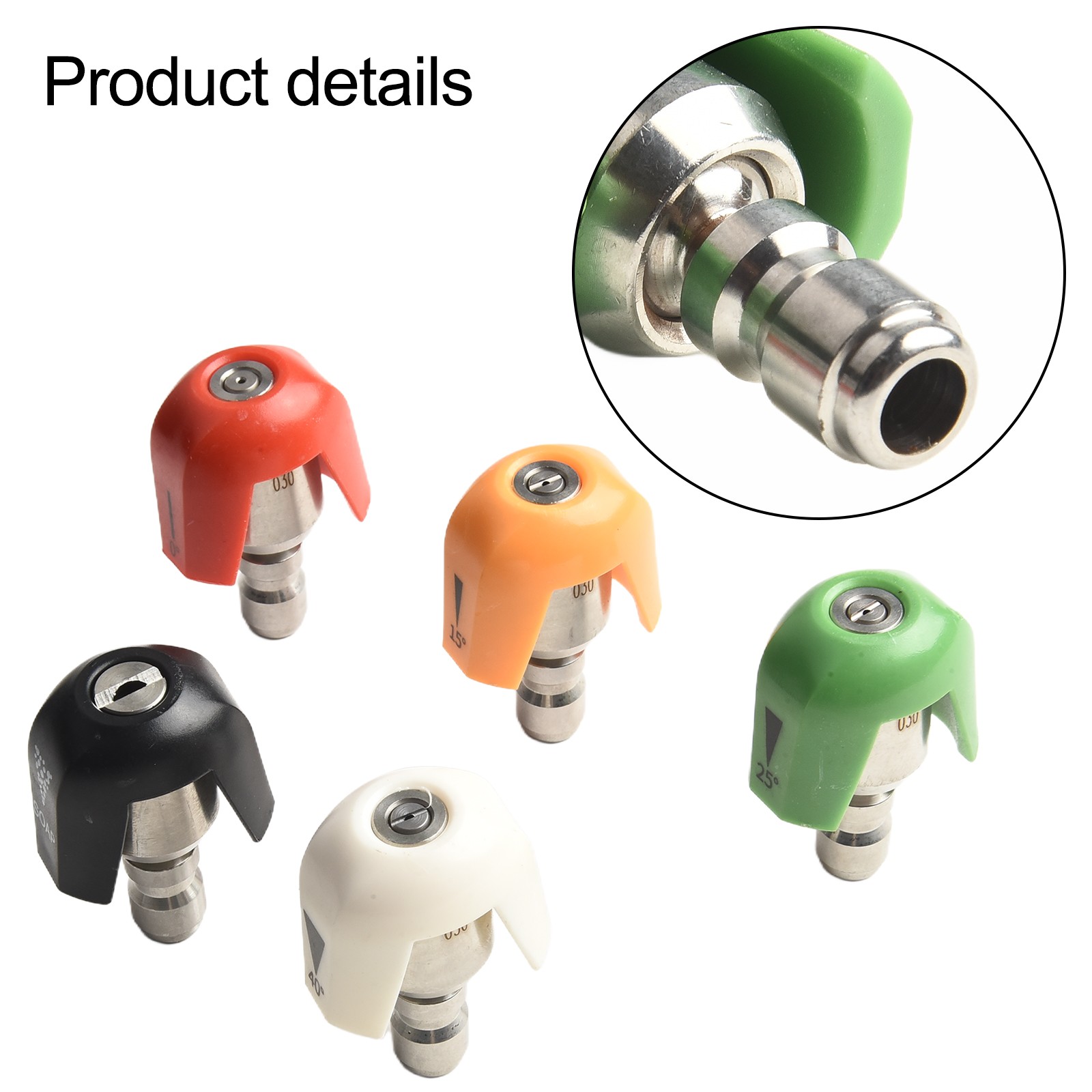 Efficient Cleaning of Hard to Reach Areas with 360 Degree Rotating Nozzle Tips - Bild 13 von 24