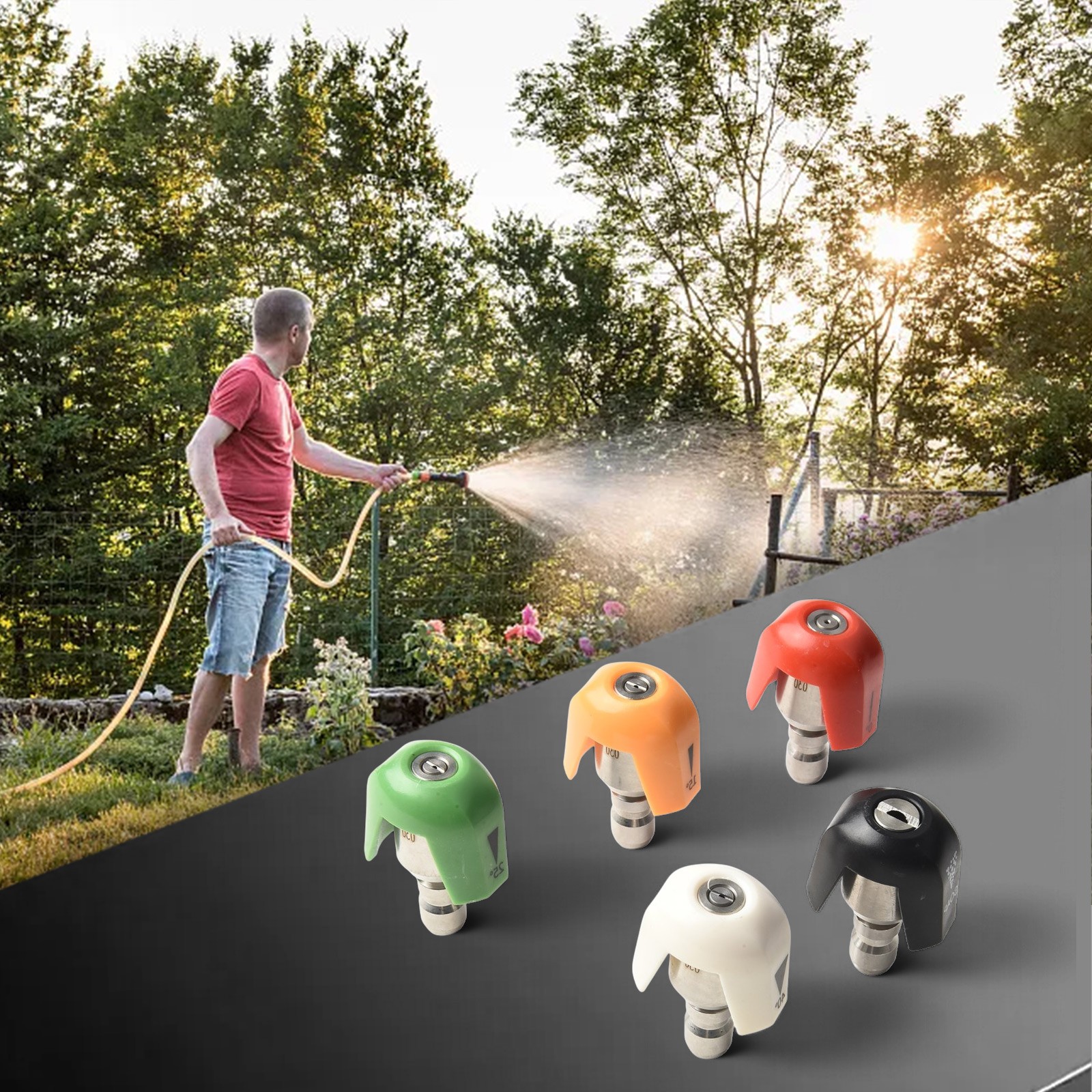 Efficient Cleaning of Hard to Reach Areas with 360 Degree Rotating Nozzle Tips - Bild 14 von 24