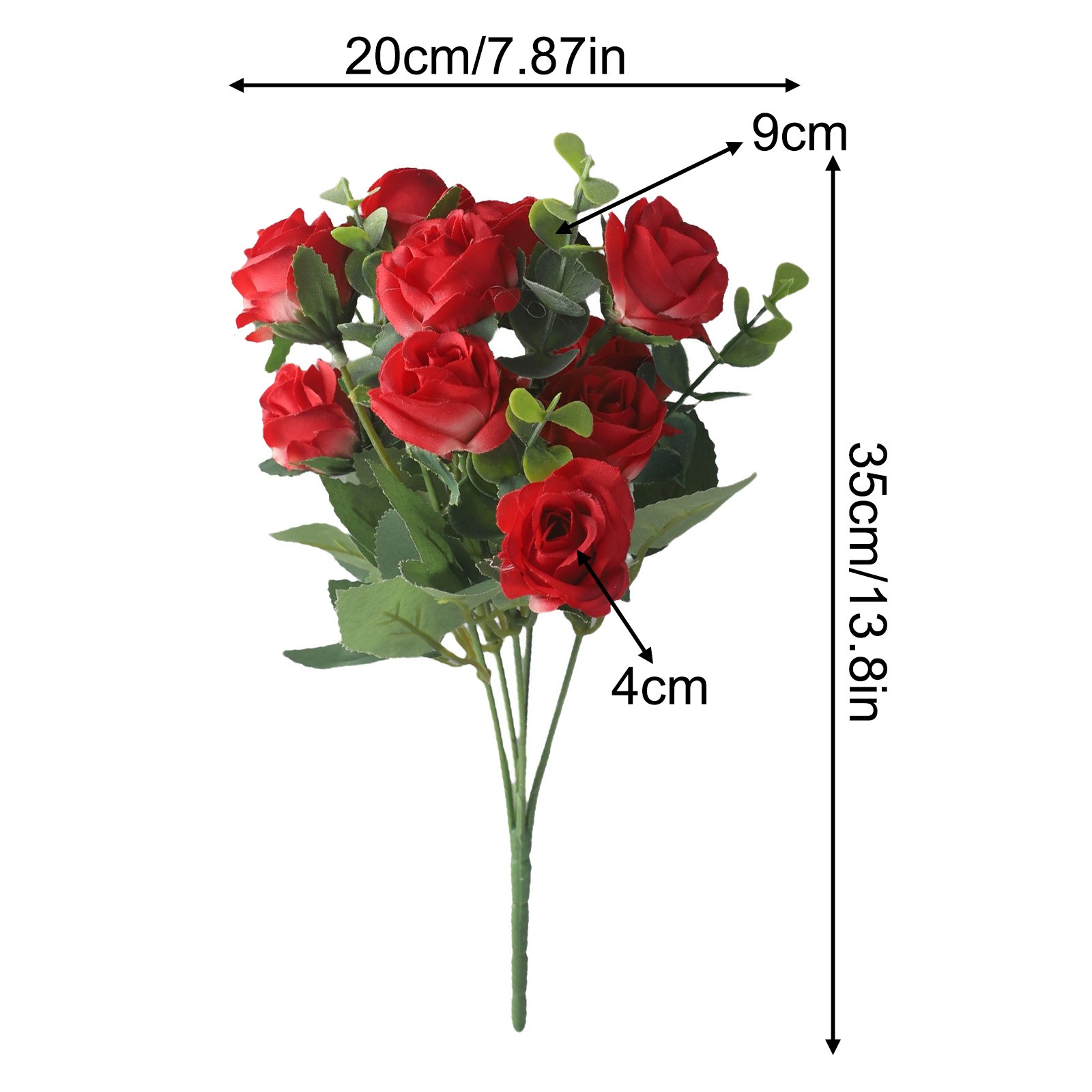 Nuovissima pianta artificiale fiore di seta fiore artificiale per arredamento so - Foto 15 di 48