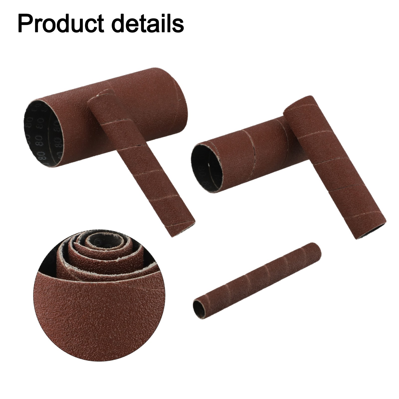 Sanding Sleeves for Oscillating Spindle Sander Set of 5 Various Grits Available - Picture 28 of 44