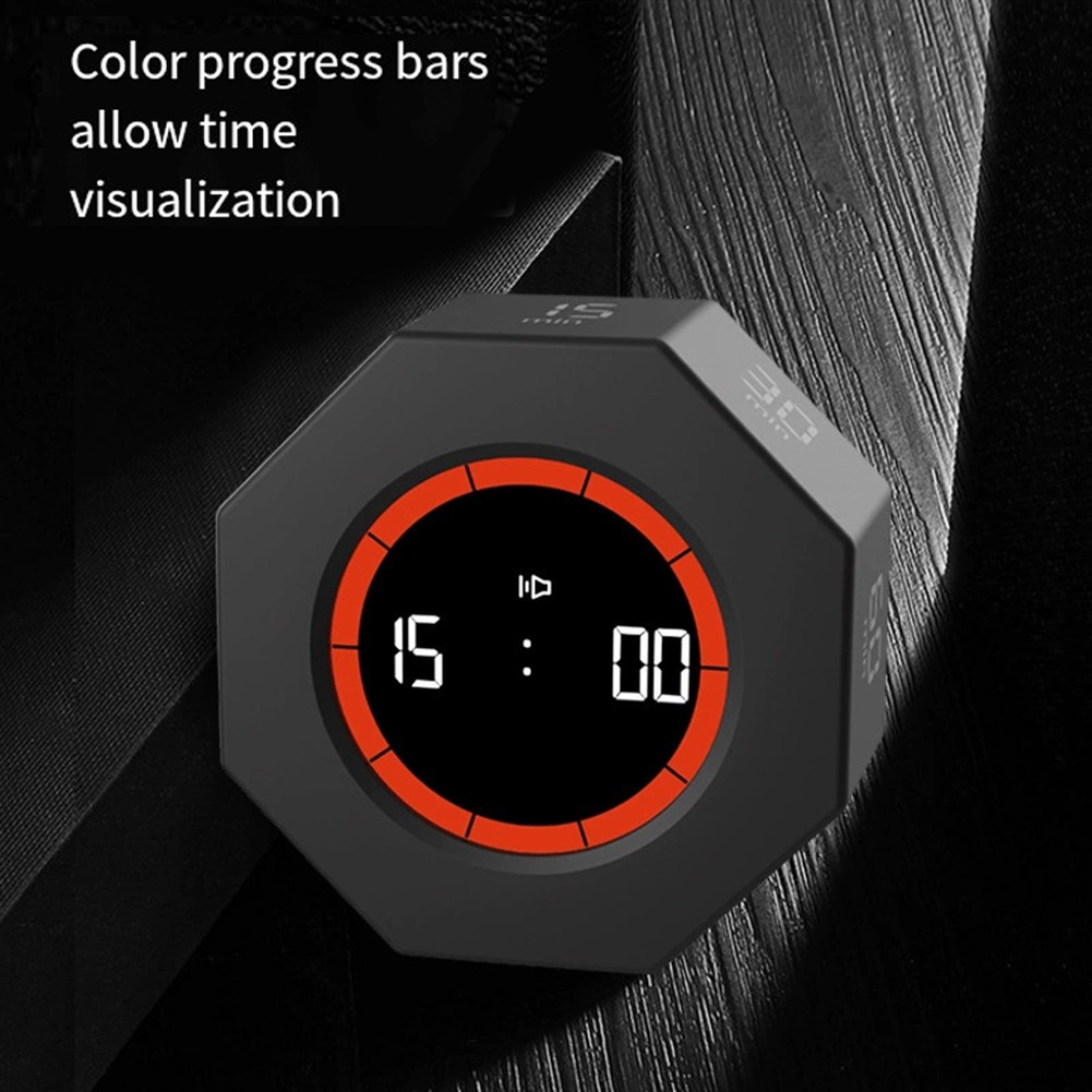 Sleek Minimalist Cube Timer for Efficient Time Tracking in Any Setting - Picture 22 of 24