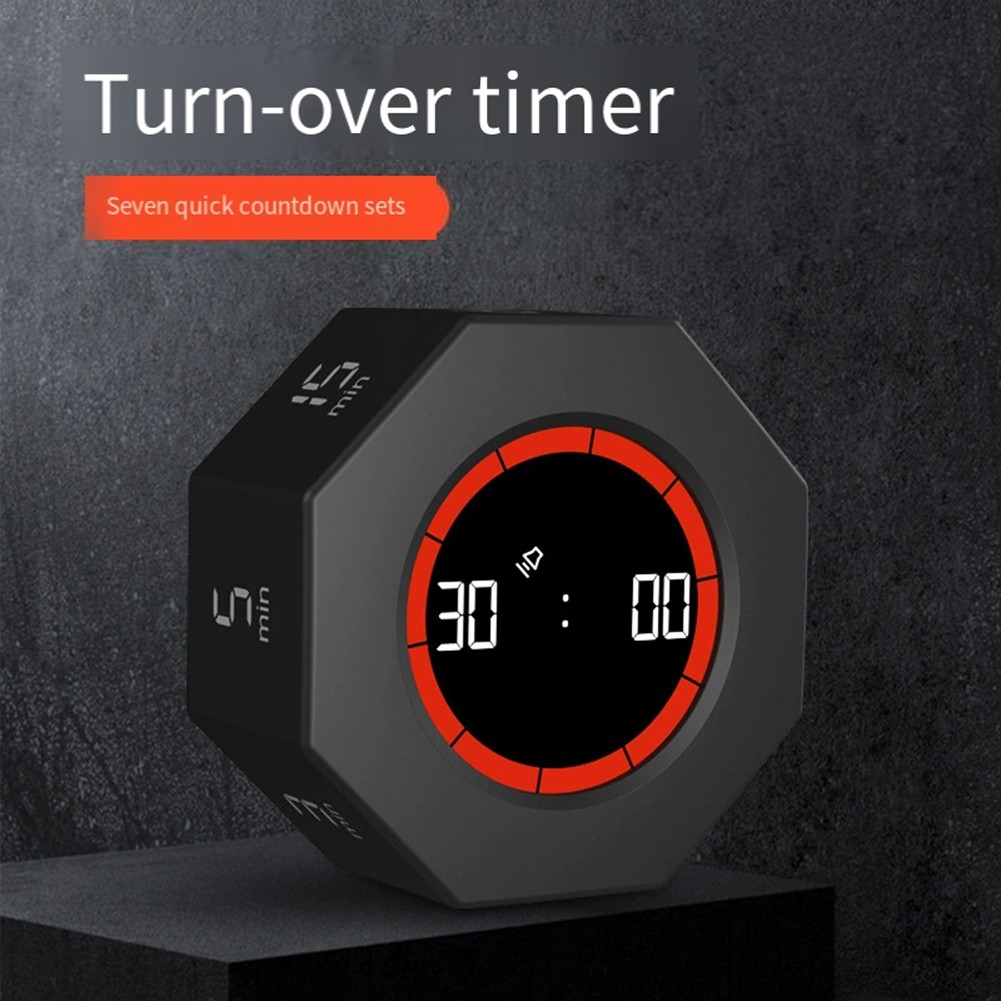 Sleek Minimalist Cube Timer for Efficient Time Tracking in Any Setting - Picture 21 of 24