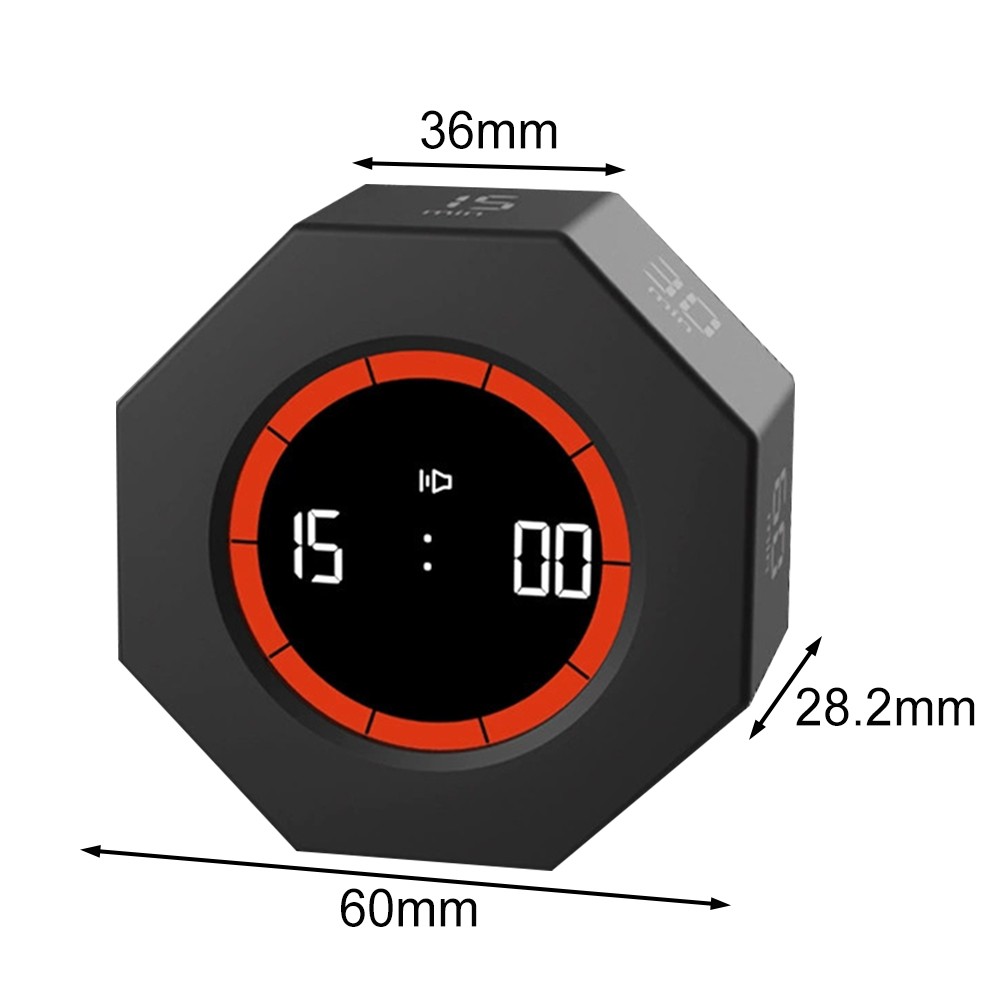 Sleek Minimalist Cube Timer for Efficient Time Tracking in Any Setting - Picture 20 of 24