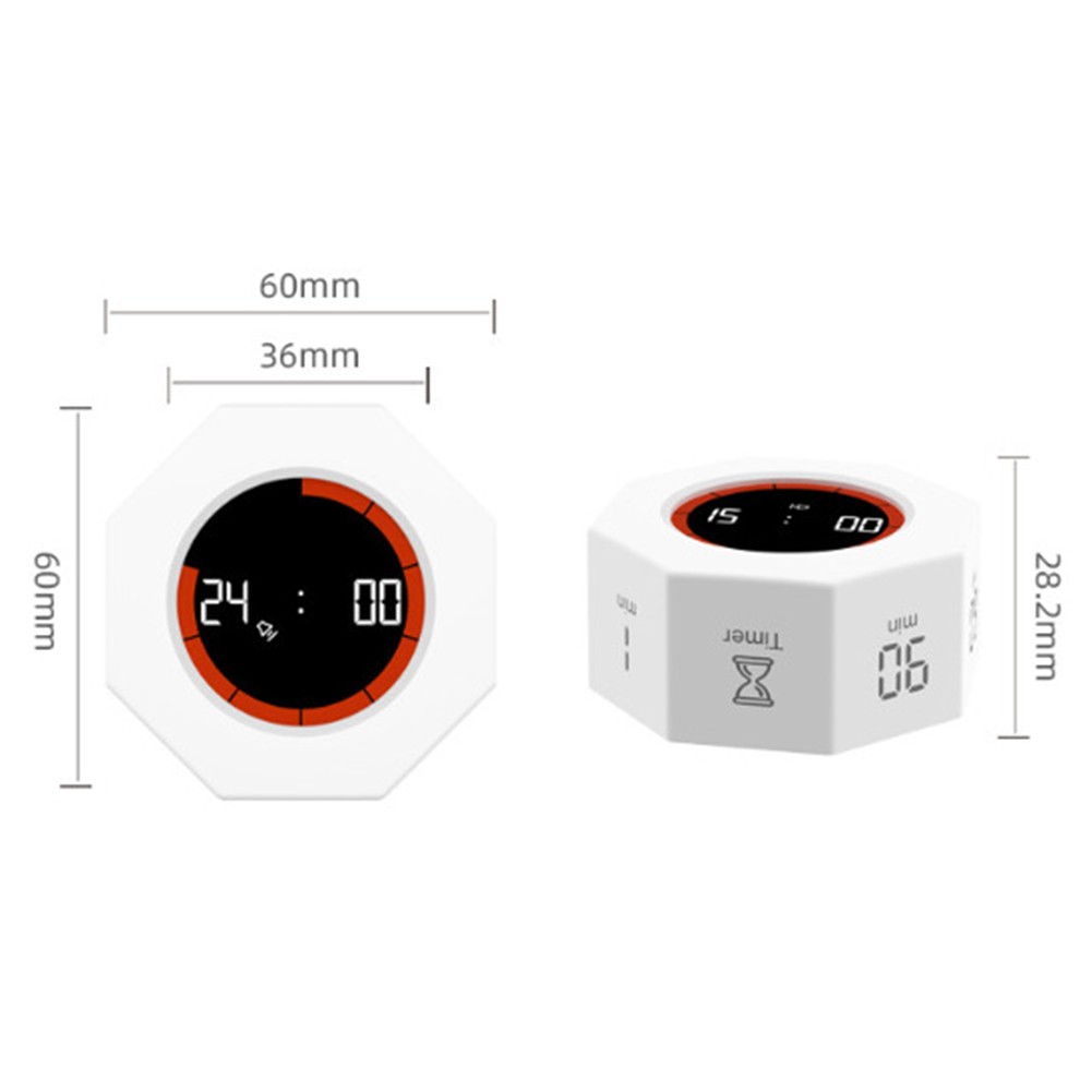 Sleek Minimalist Cube Timer for Efficient Time Tracking in Any Setting - Picture 15 of 24