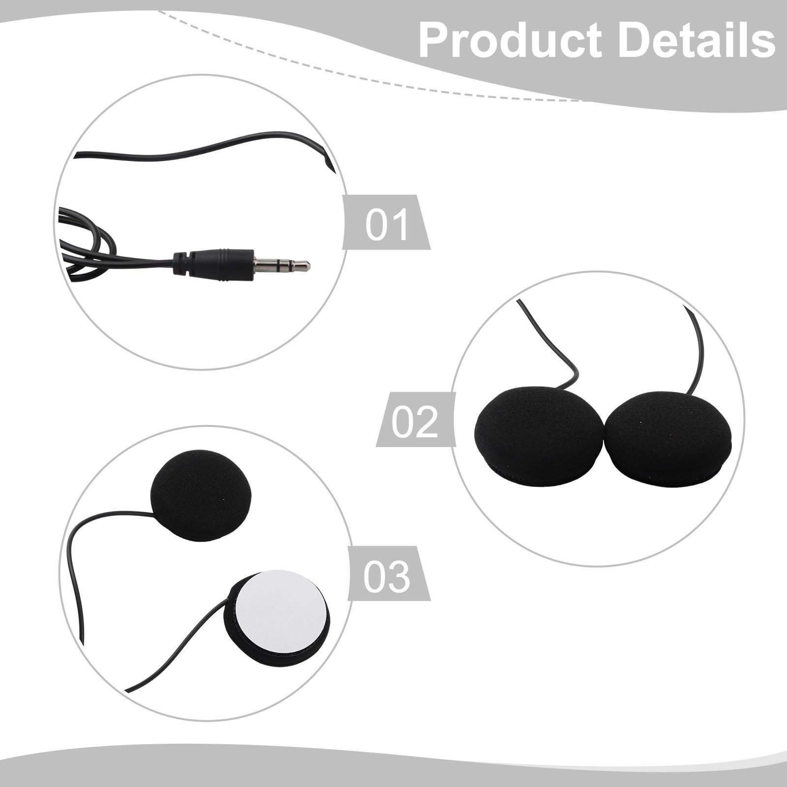 Casque Microphone pour Cardo Edge Casque Moto Connexion Audio - Photo 16/31