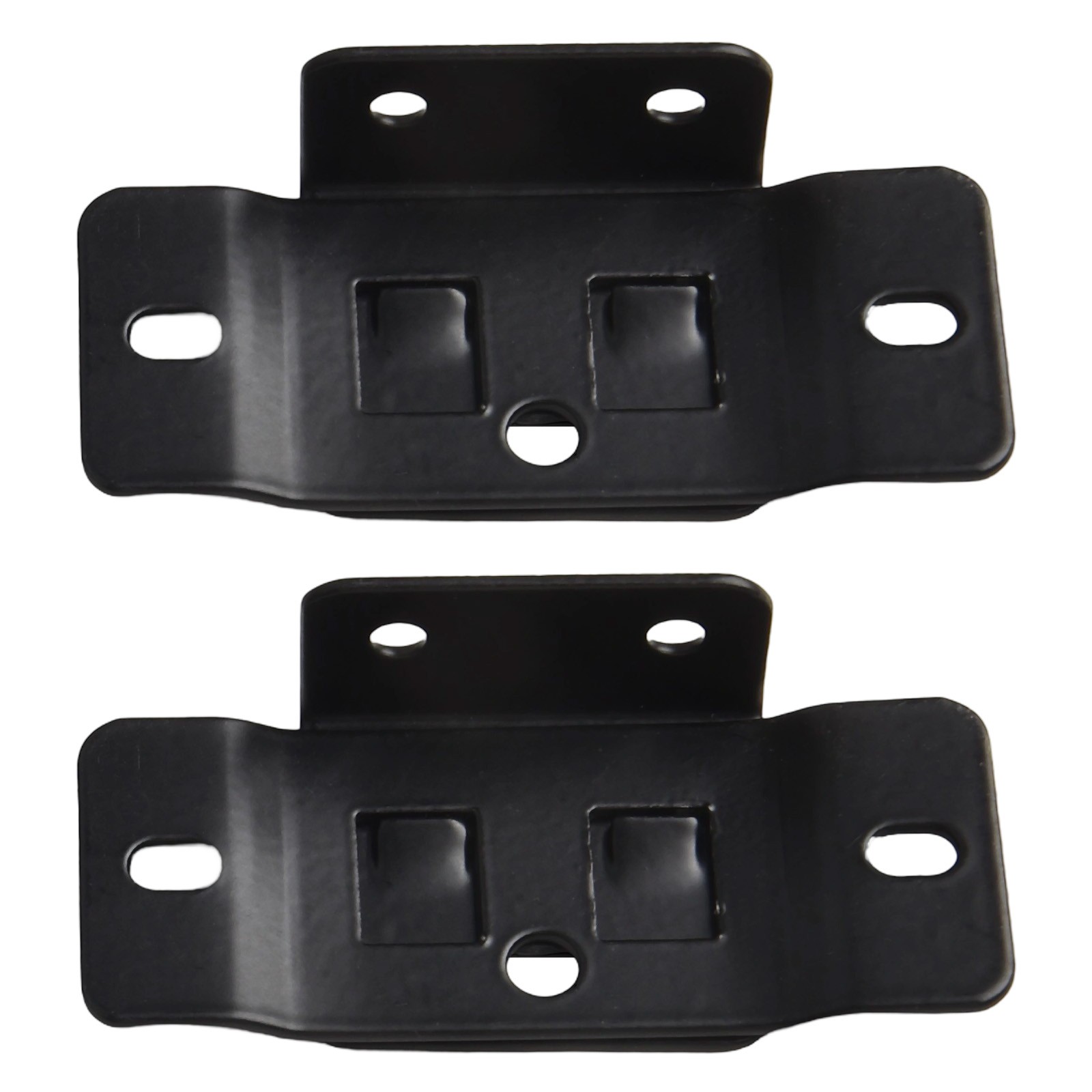 Stylish Black/White Shelf Support Connector 2in1 Insert Fastening Parts