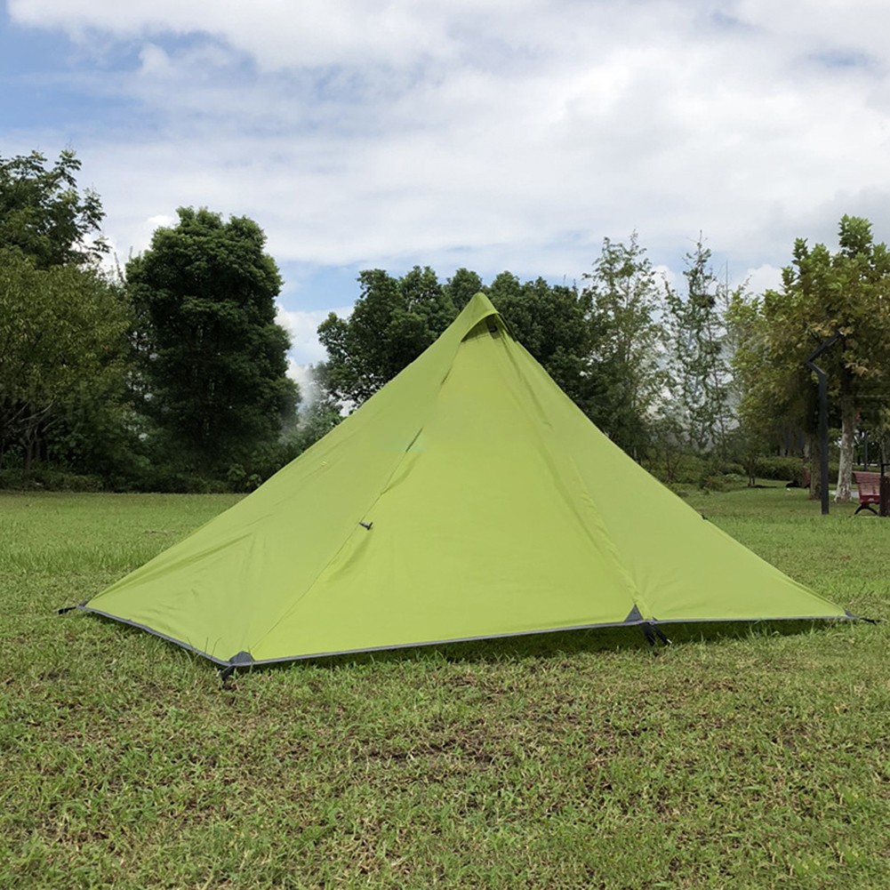 Hiking Friendly Lightweight Pyramid Camping Tent with Water Protection - Bild 36 von 37