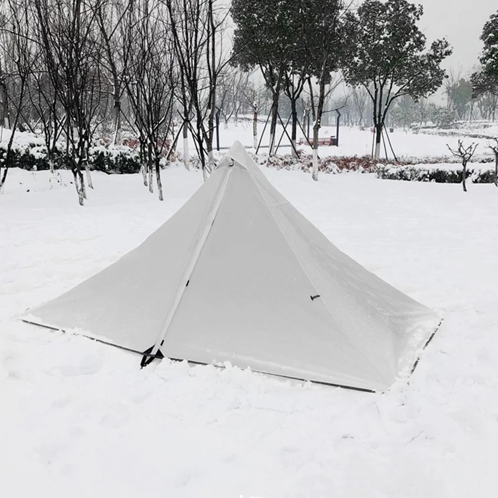 Hiking Friendly Lightweight Pyramid Camping Tent with Water Protection - Bild 26 von 37