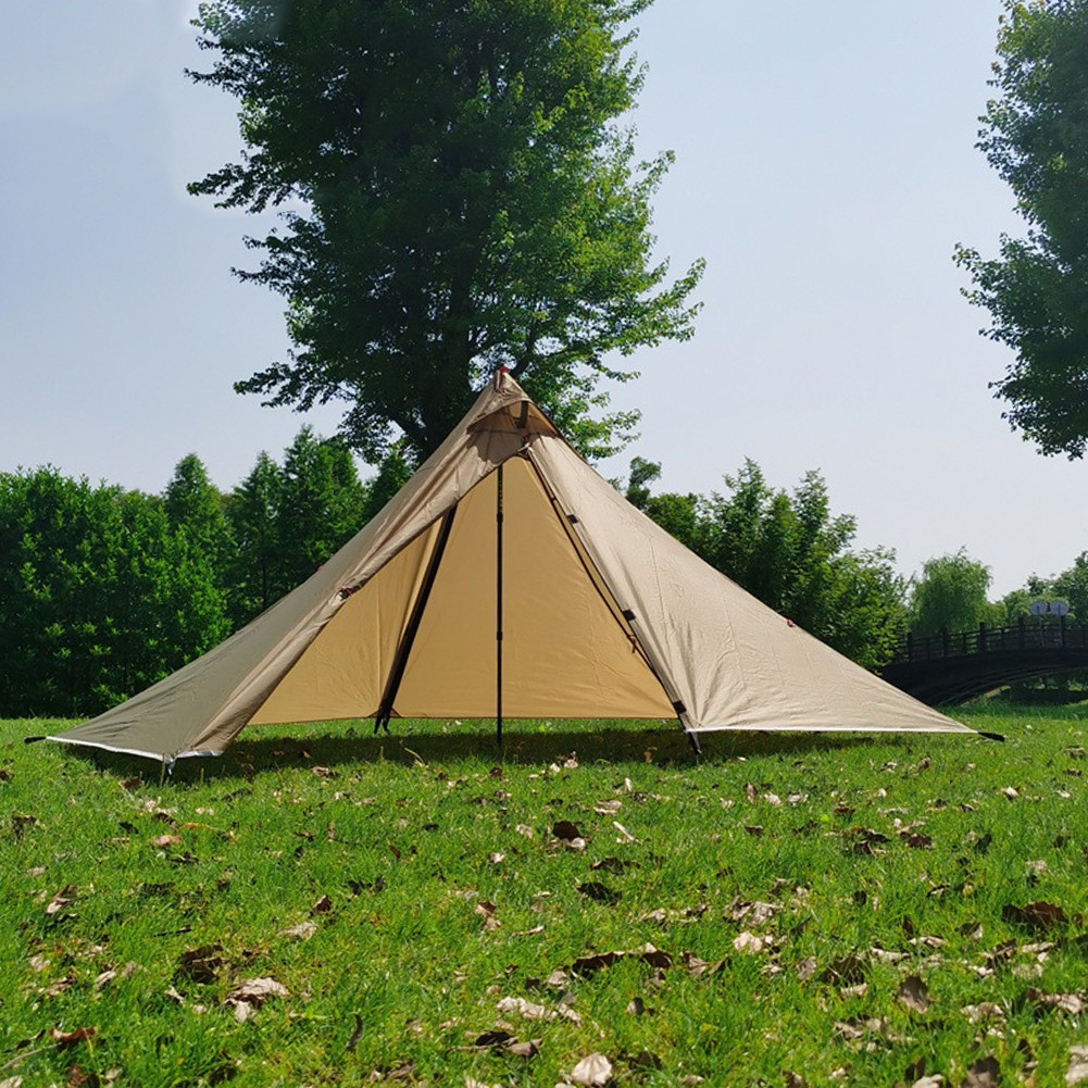 Hiking Friendly Lightweight Pyramid Camping Tent with Water Protection - Bild 18 von 37
