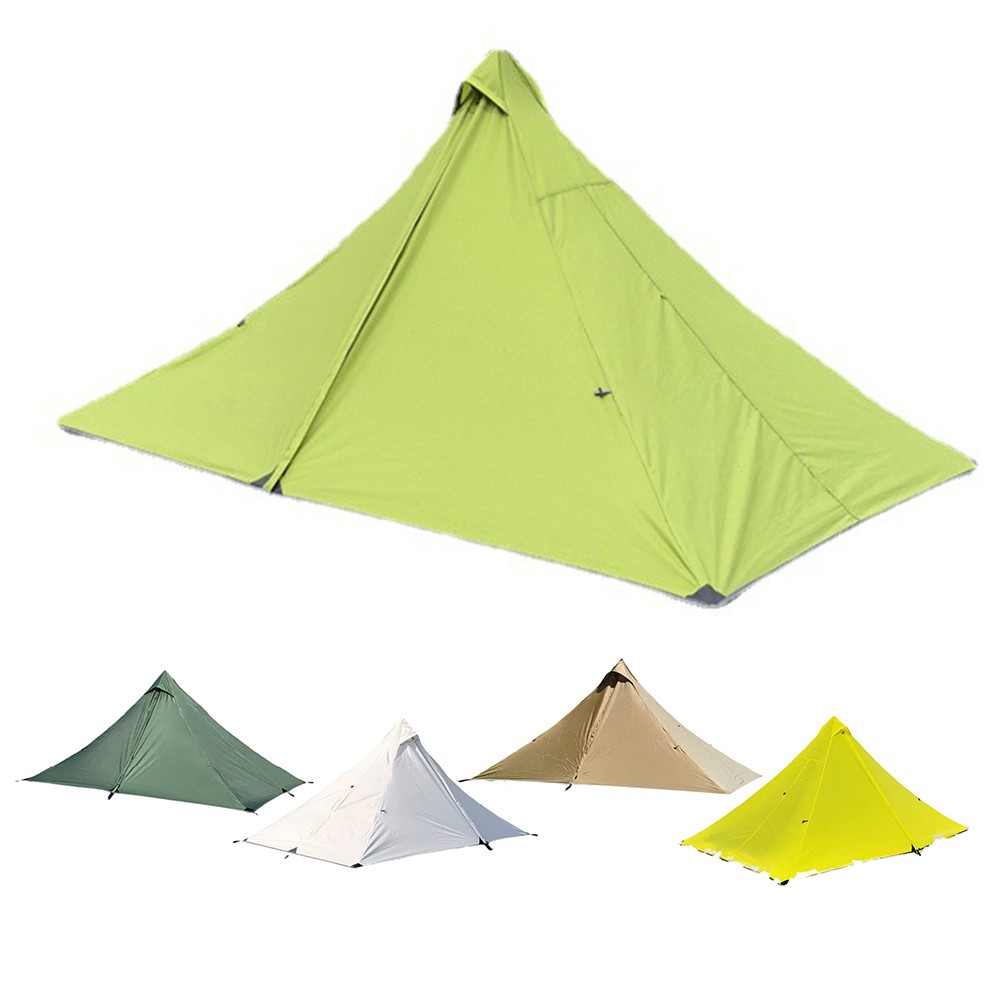 Hiking Friendly Lightweight Pyramid Camping Tent with Water Protection - Bild 33 von 37