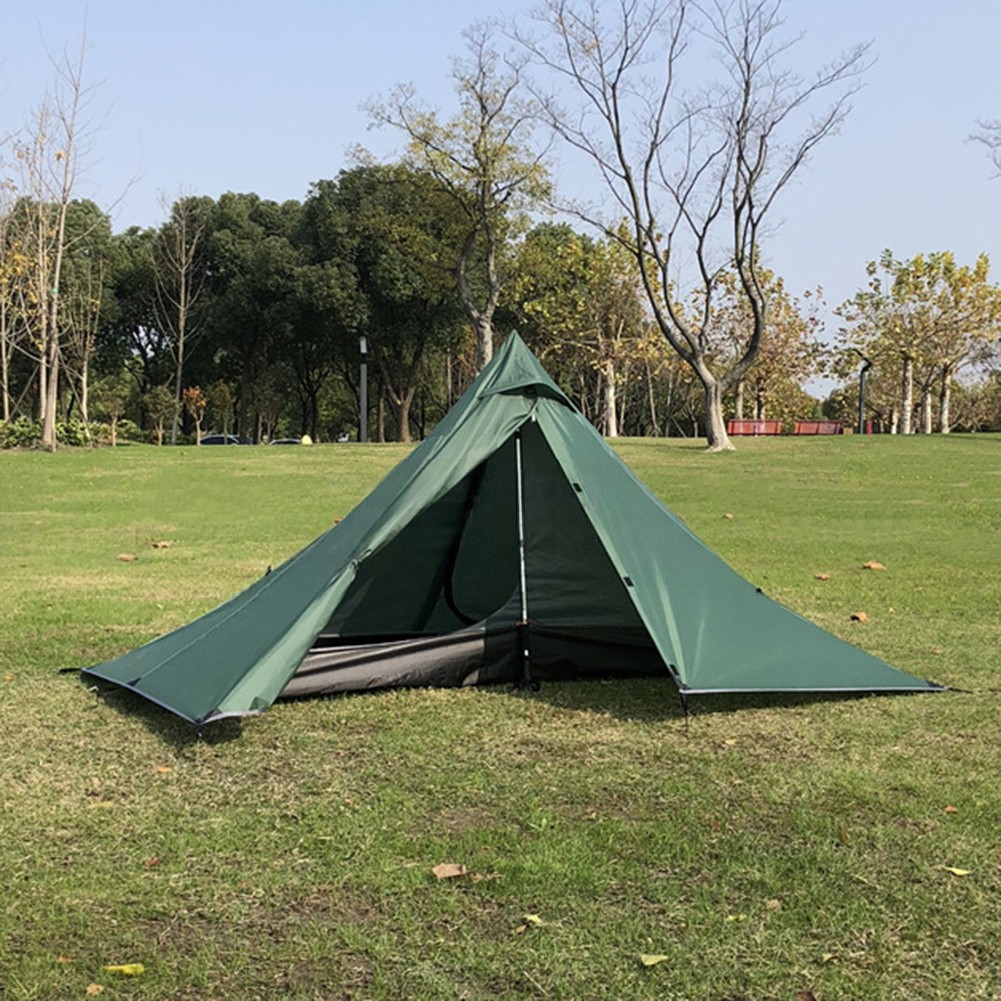 Hiking Friendly Lightweight Pyramid Camping Tent with Water Protection - Bild 24 von 37