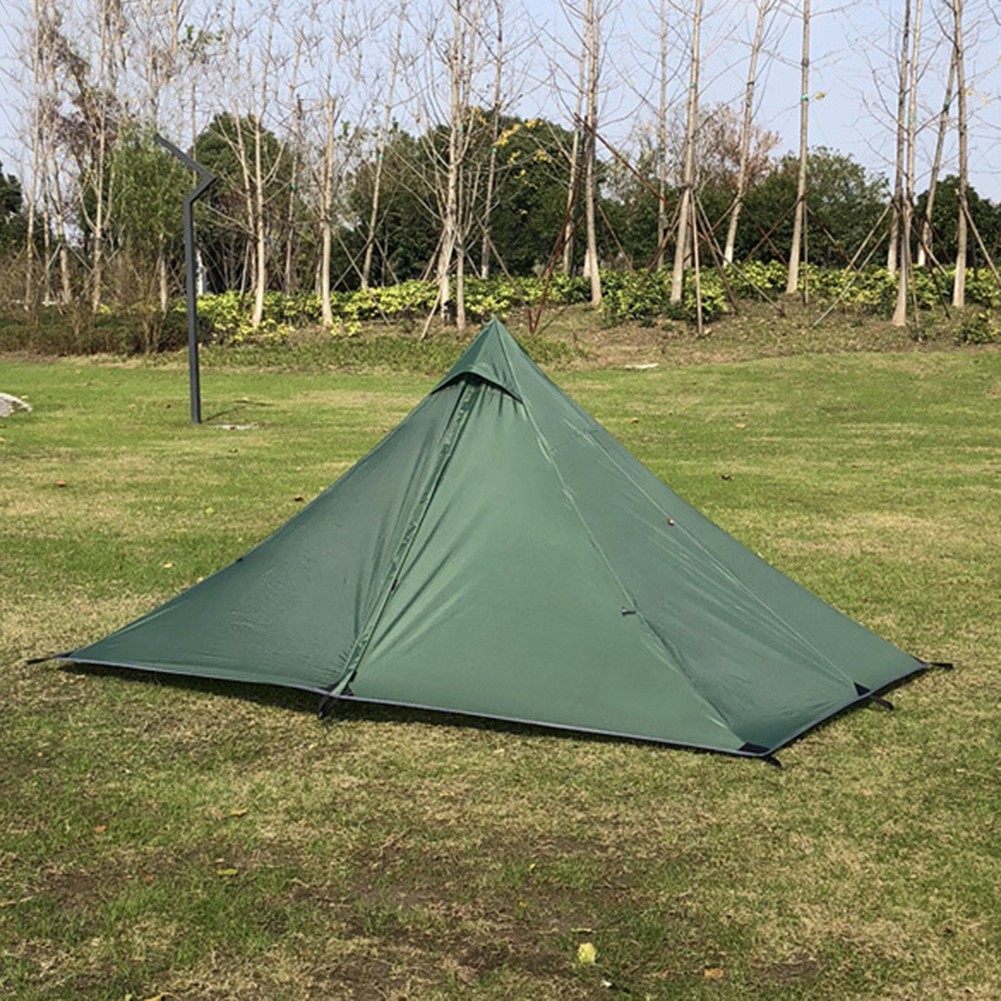 Hiking Friendly Lightweight Pyramid Camping Tent with Water Protection - Bild 21 von 37