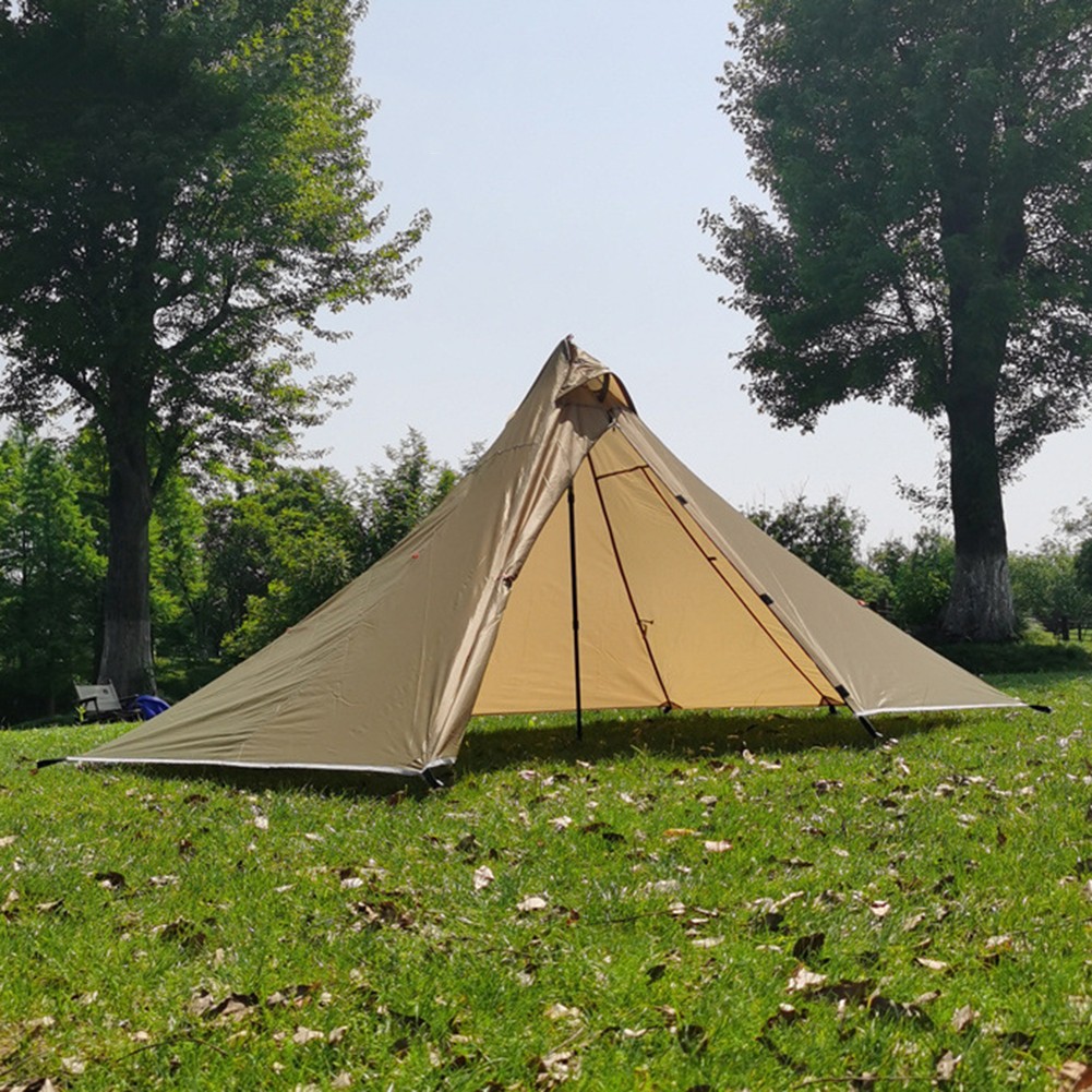 Hiking Friendly Lightweight Pyramid Camping Tent with Water Protection - Bild 19 von 37