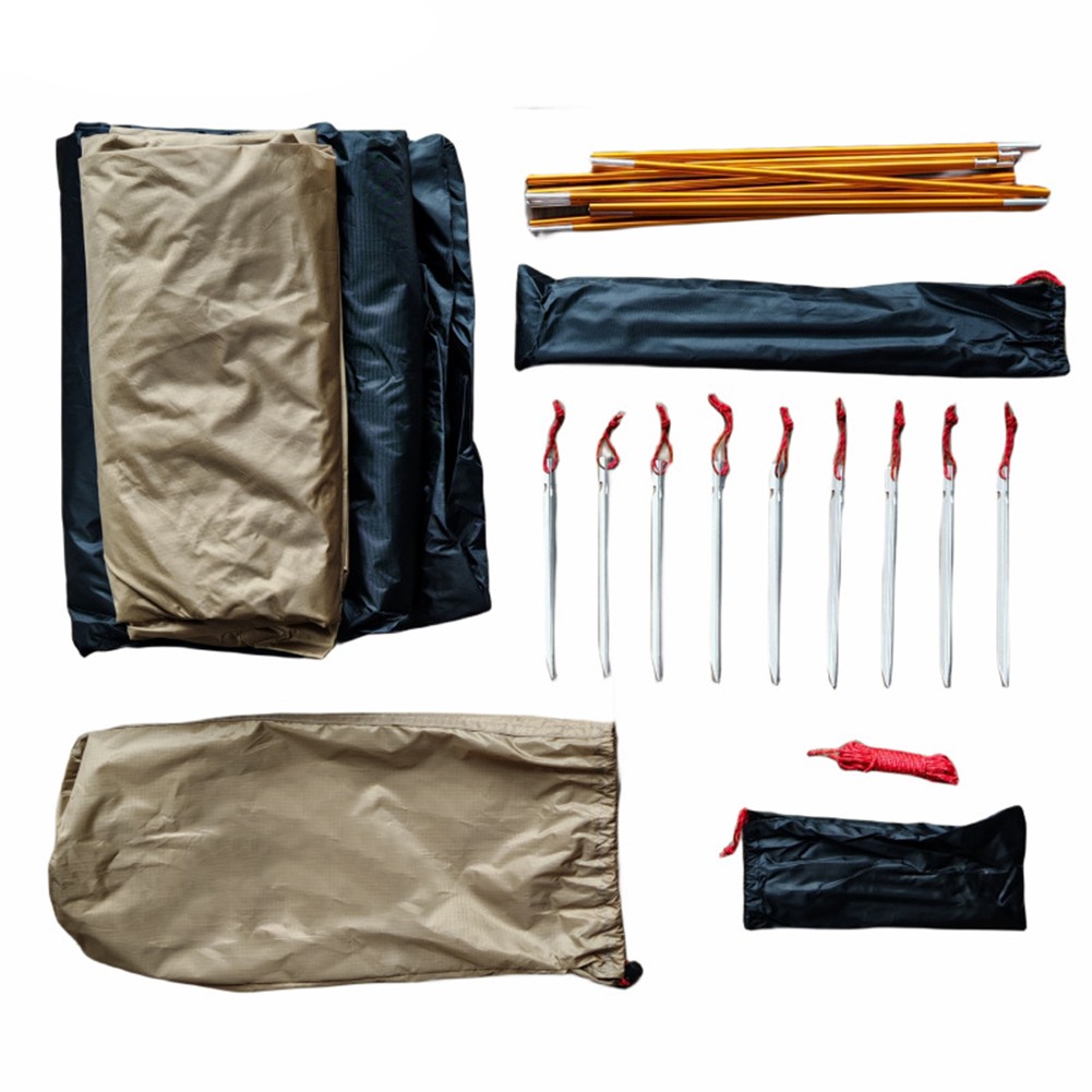 Tent for Hiking Adventures Lightweight Construction with Solid Support - Picture 18 of 33