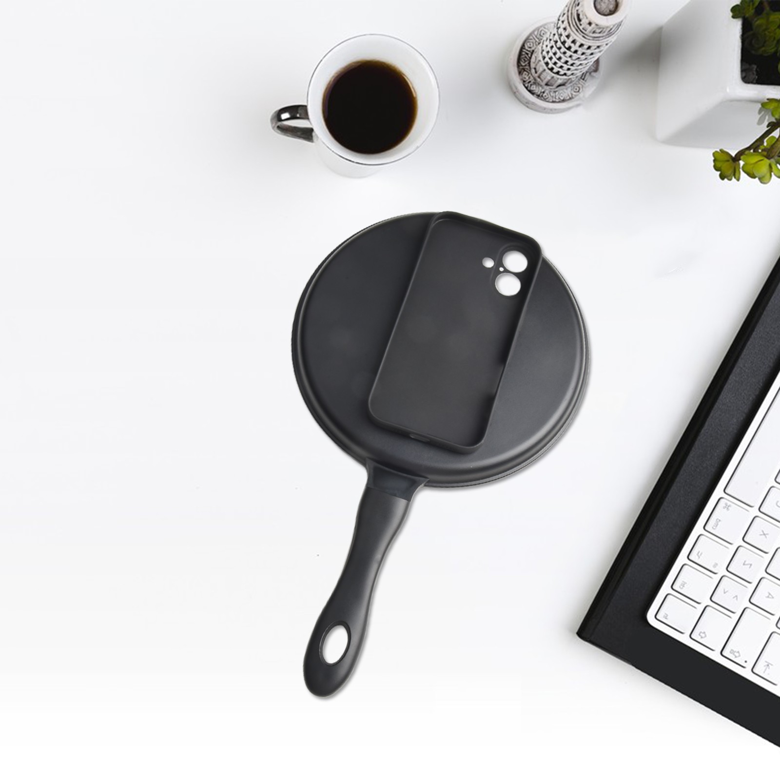 For iPhone 16 Pro Max Protective Case with Unique Frying Pan Design in For TPU - Picture 18 of 24